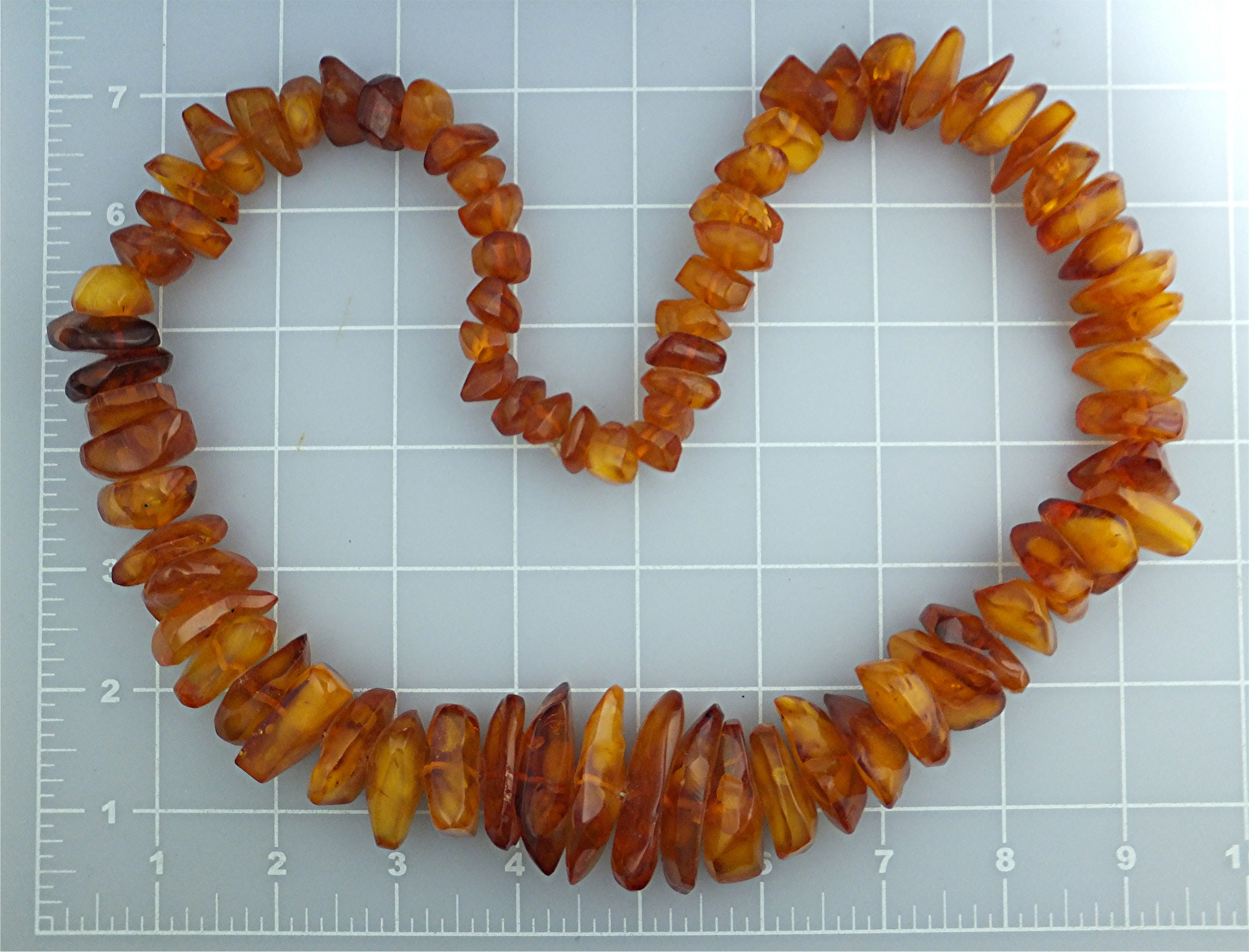 Baltic Amber Butterscotch Honey Large 26 Inch Necklace