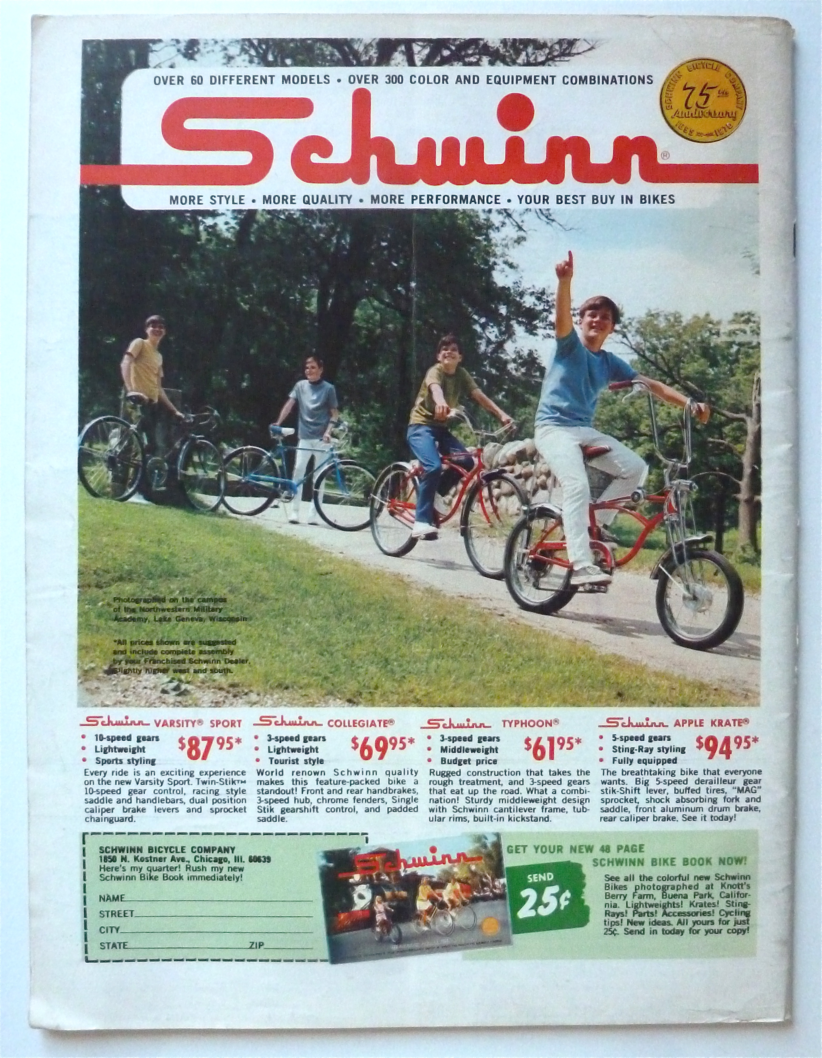 Boys Life Magazine September 1970 Calvin Hill