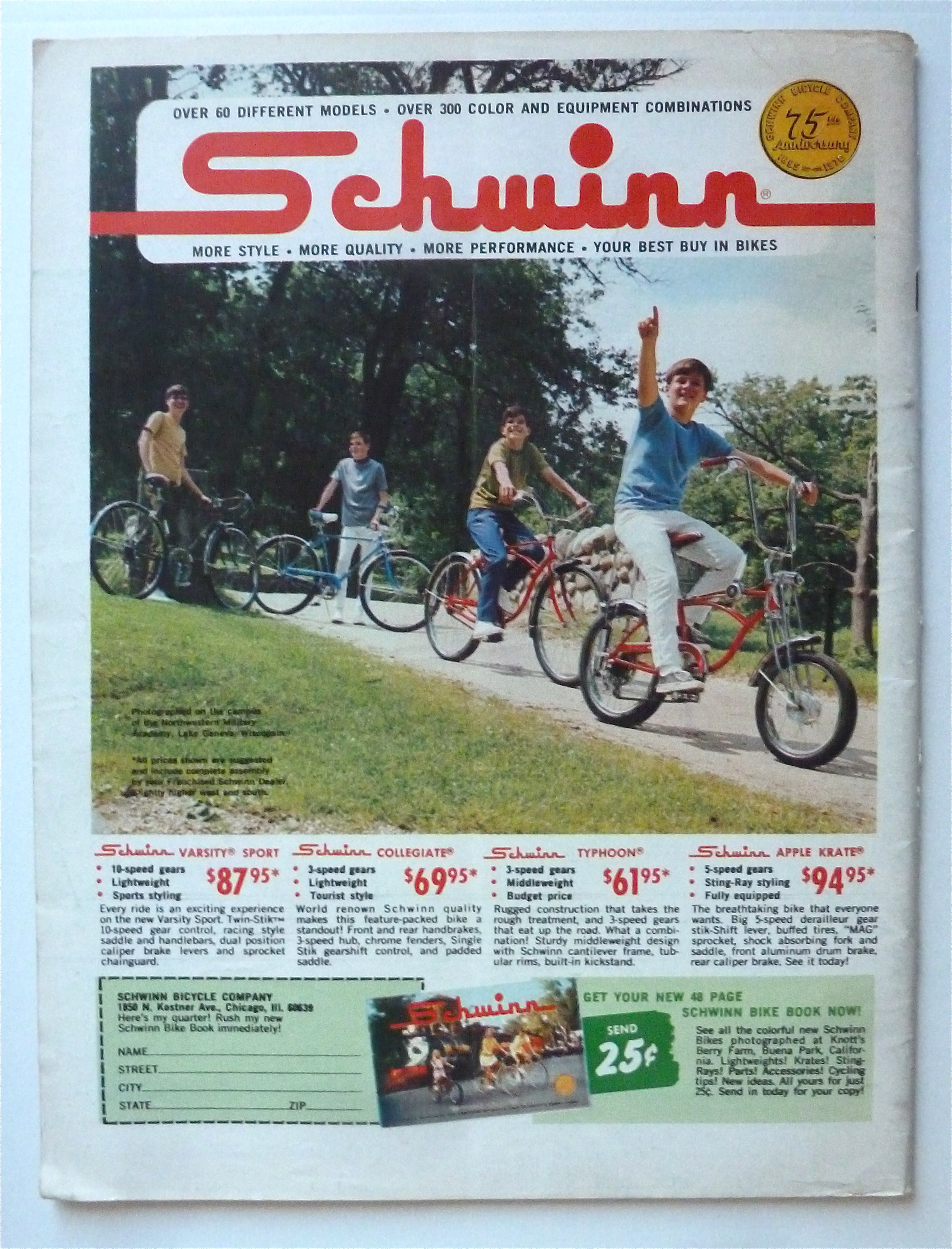 Boys Life Magazine September 1970 Calvin Hill