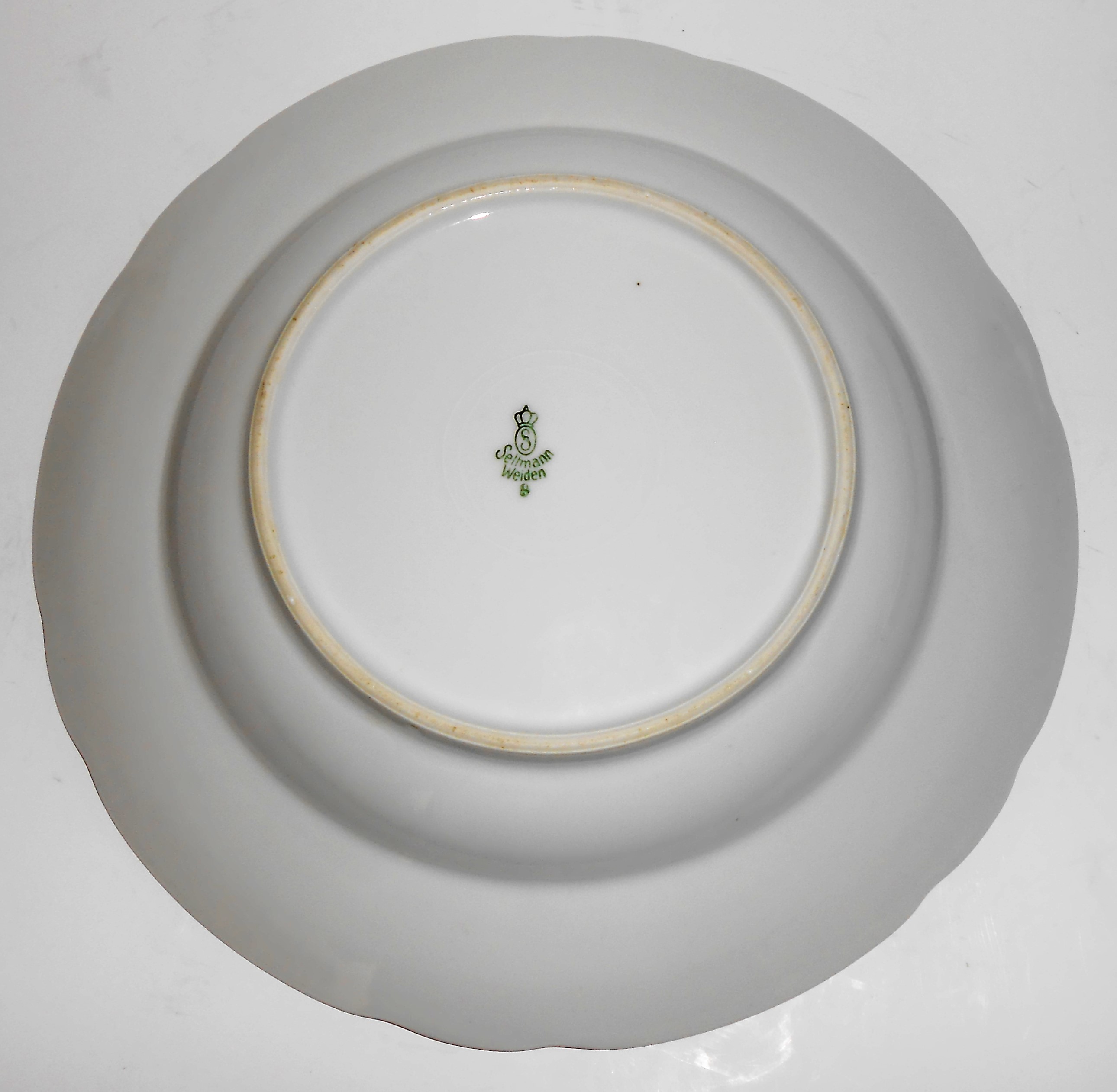 Seltmann Germany Porcelain China Rimmed Soup Bowl