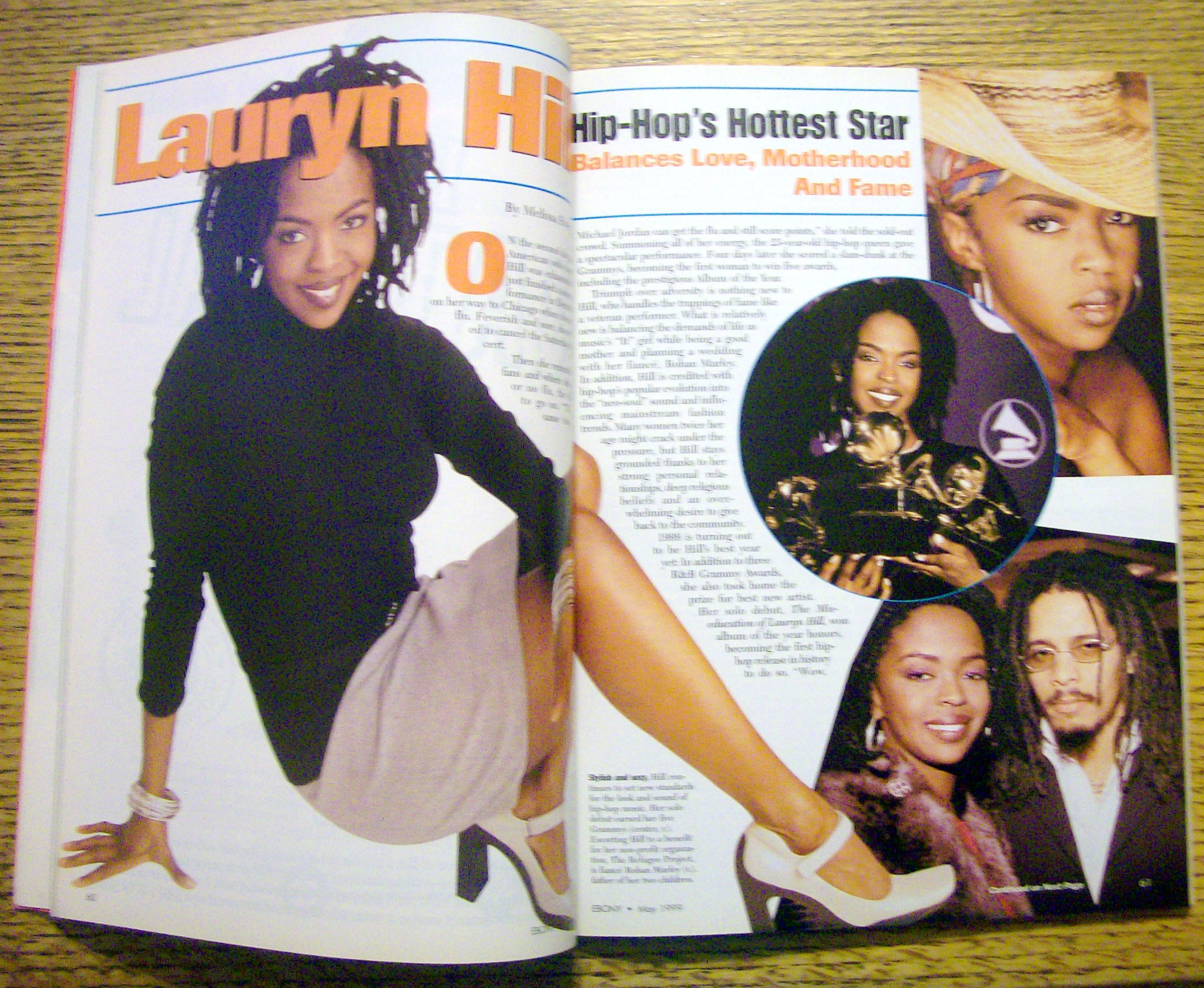 Ebony Magazine-May 1999-Lauryn Hill
