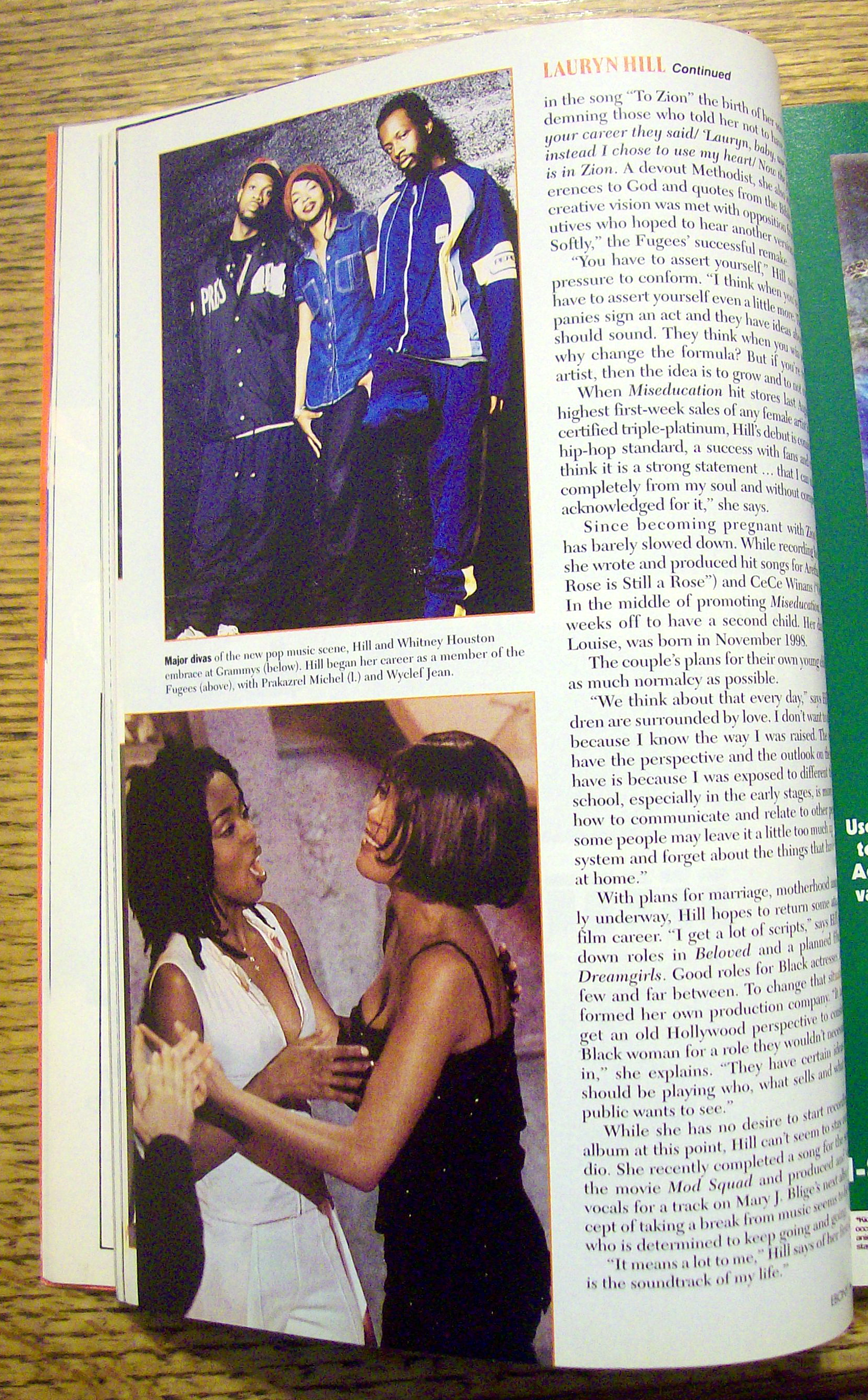 Ebony Magazine-May 1999-Lauryn Hill