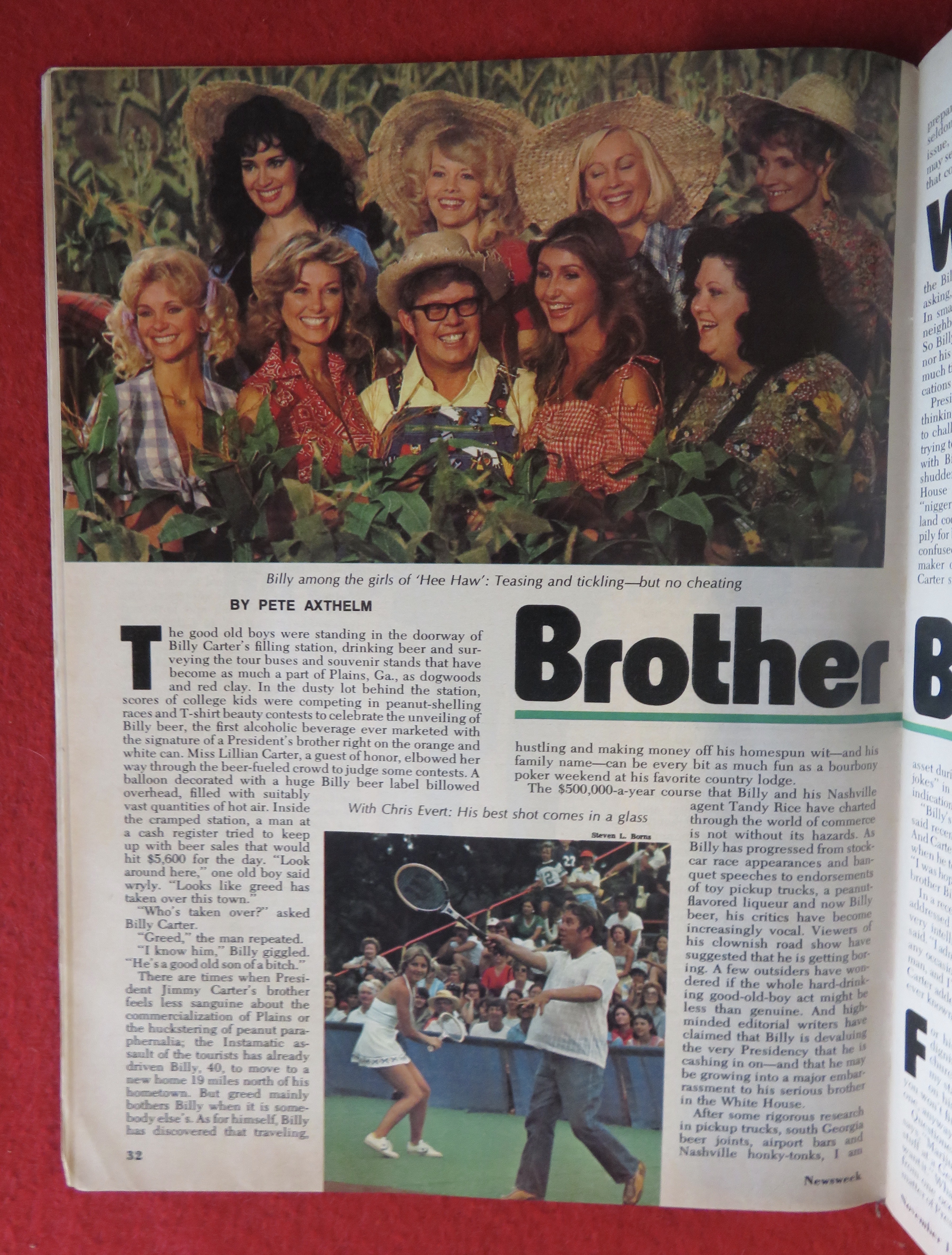 Newsweek Magazine-November 14, 1977-Billy Carter