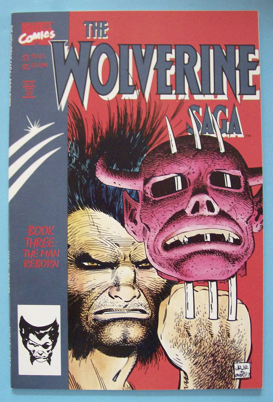 The Wolverine Saga Comics-Dec 1989-Book 3: Man Reborn
