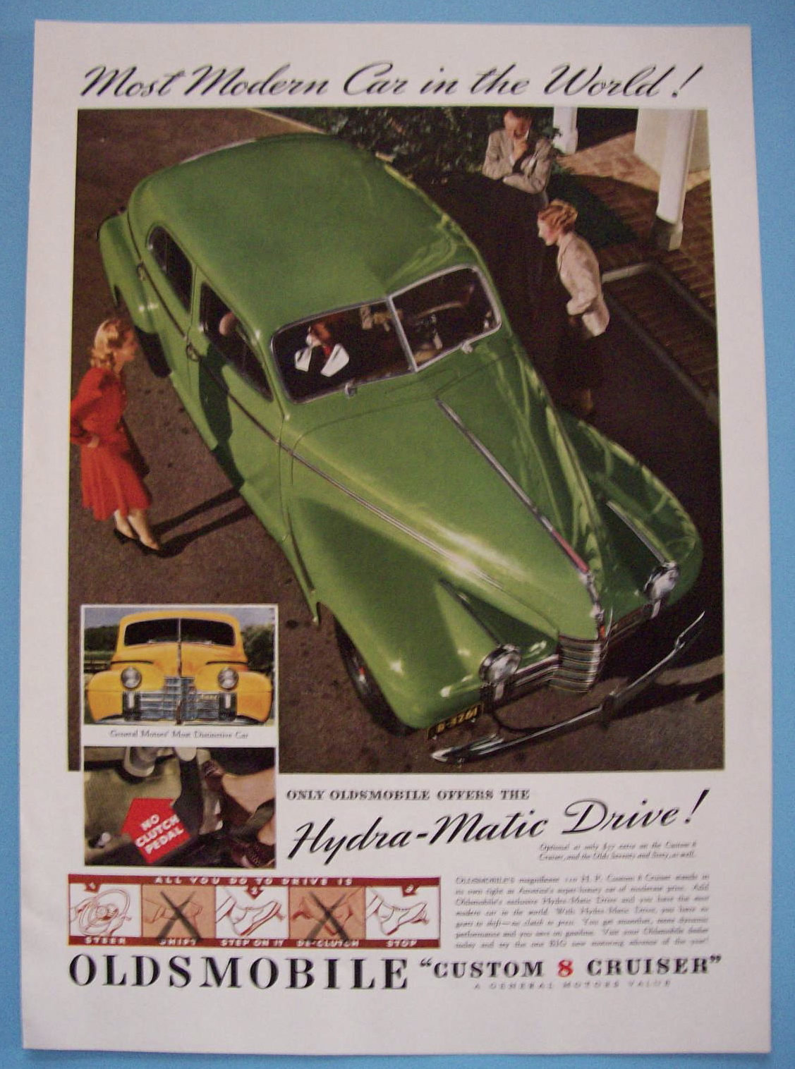 1940 Oldsmobile Custom 8 Cruiser w/the Cruiser