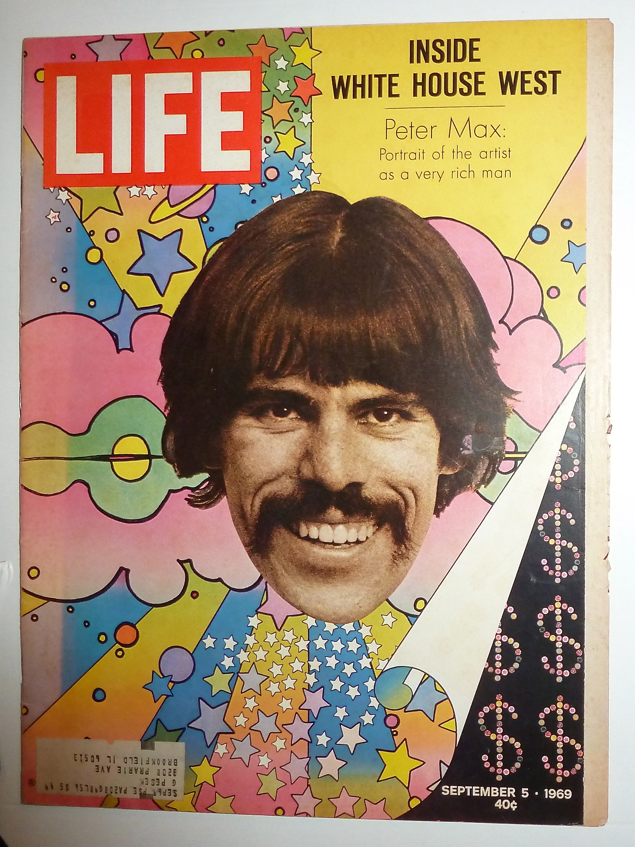 Life Magazine-September 5, 1969-Peter Max