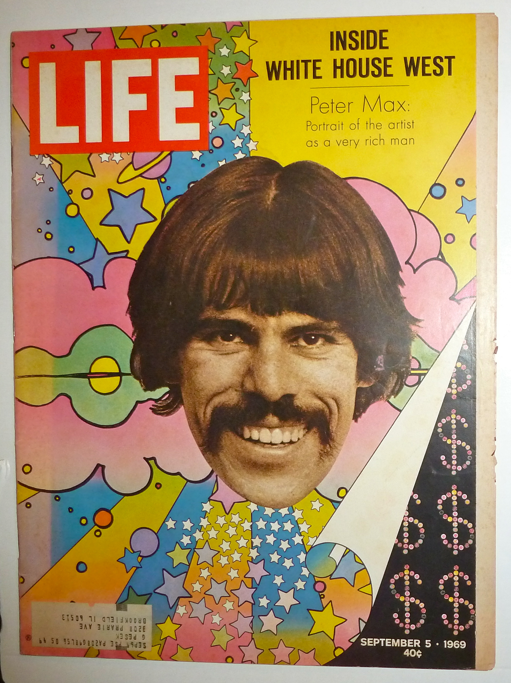 Life Magazine-September 5, 1969-Peter Max