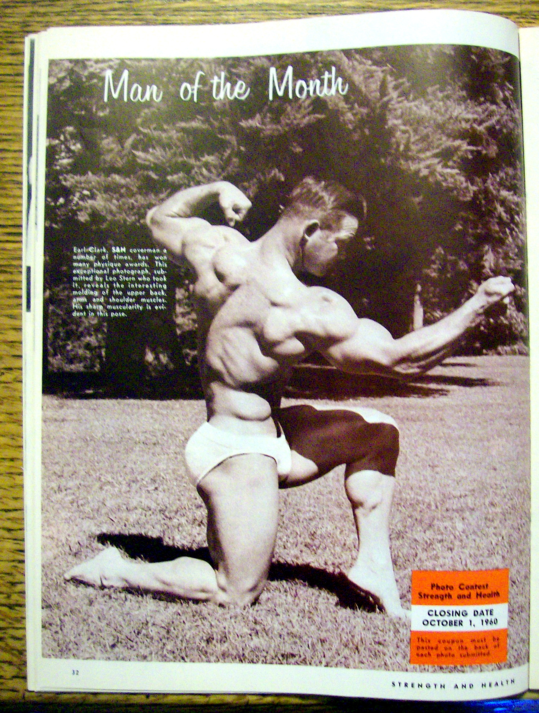 Strength & Health Magazine-Hugo La Bra-October 1960