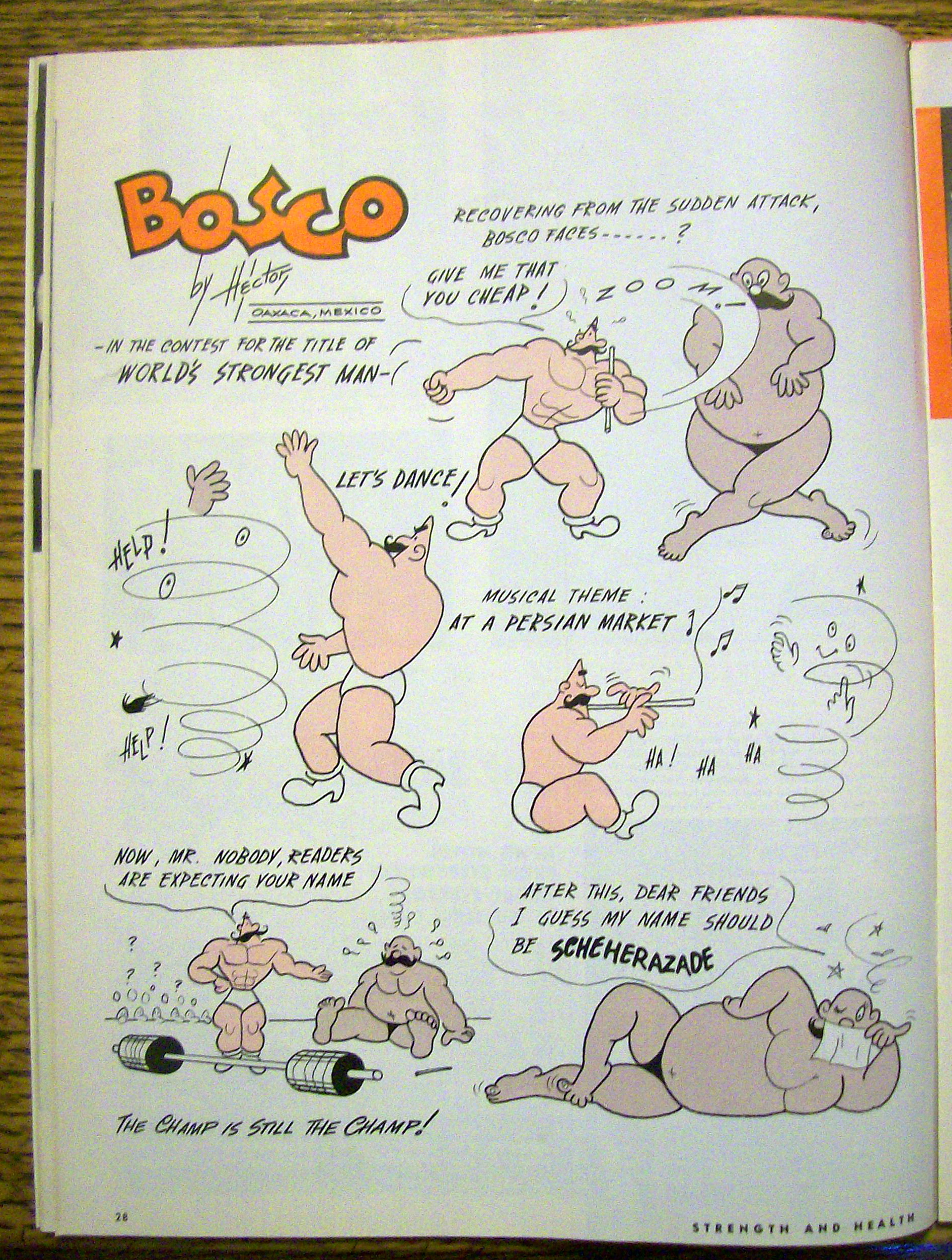 Strength & Health Magazine-Hugo La Bra-October 1960