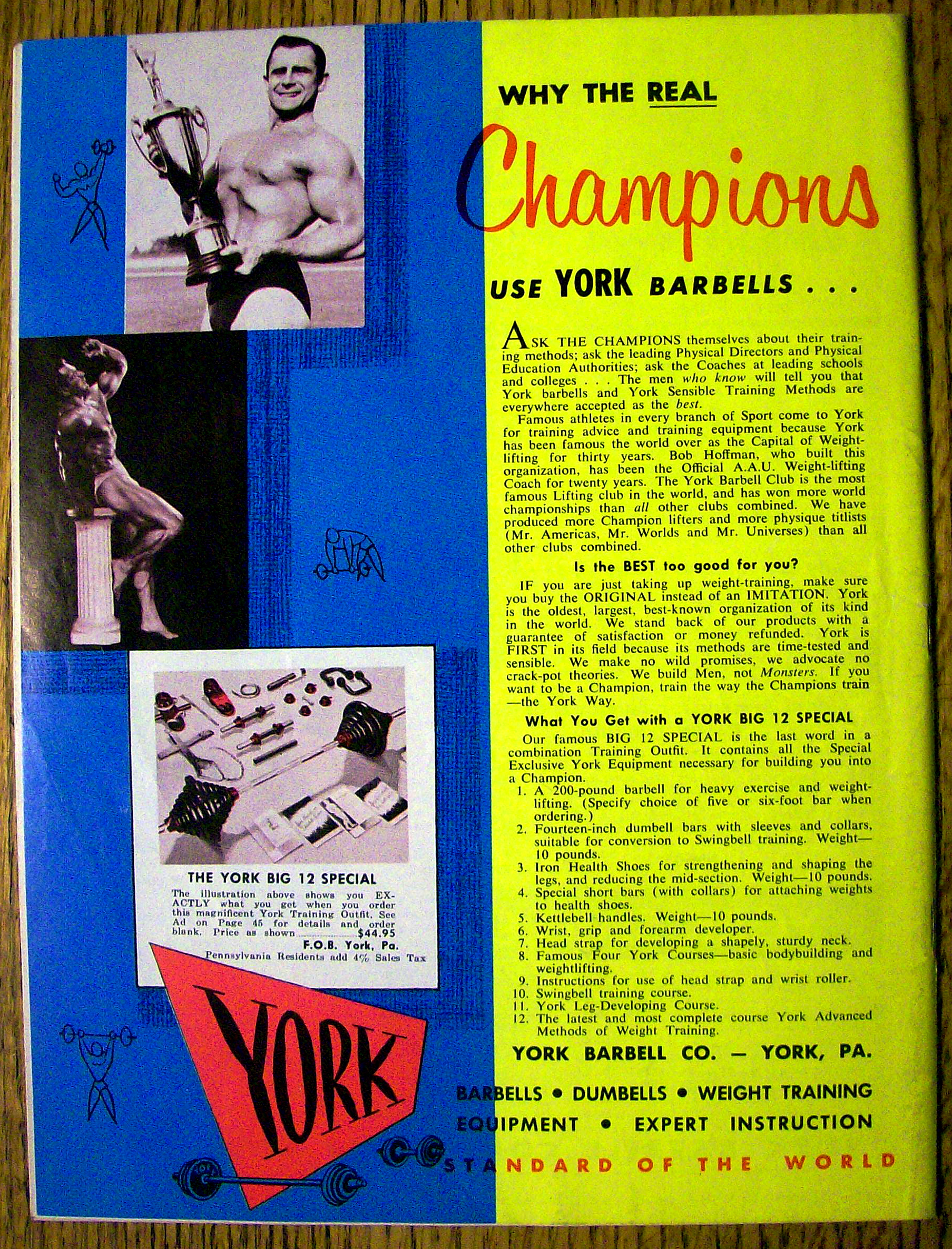 Strength & Health Magazine-Hugo La Bra-October 1960