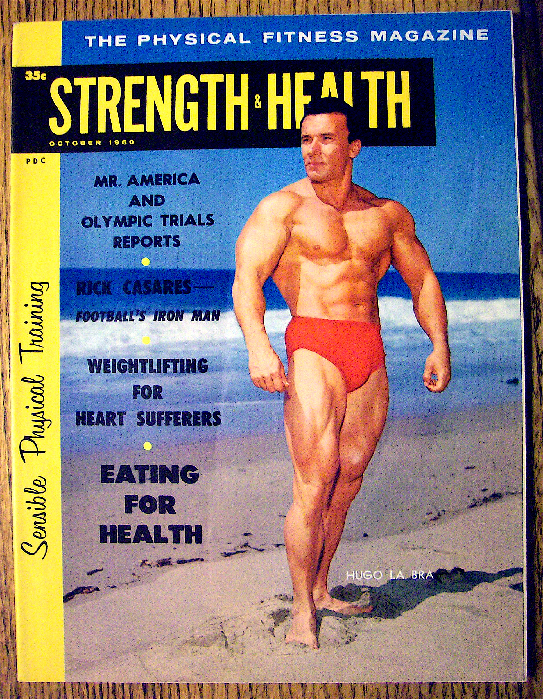 Strength & Health Magazine-Hugo La Bra-October 1960