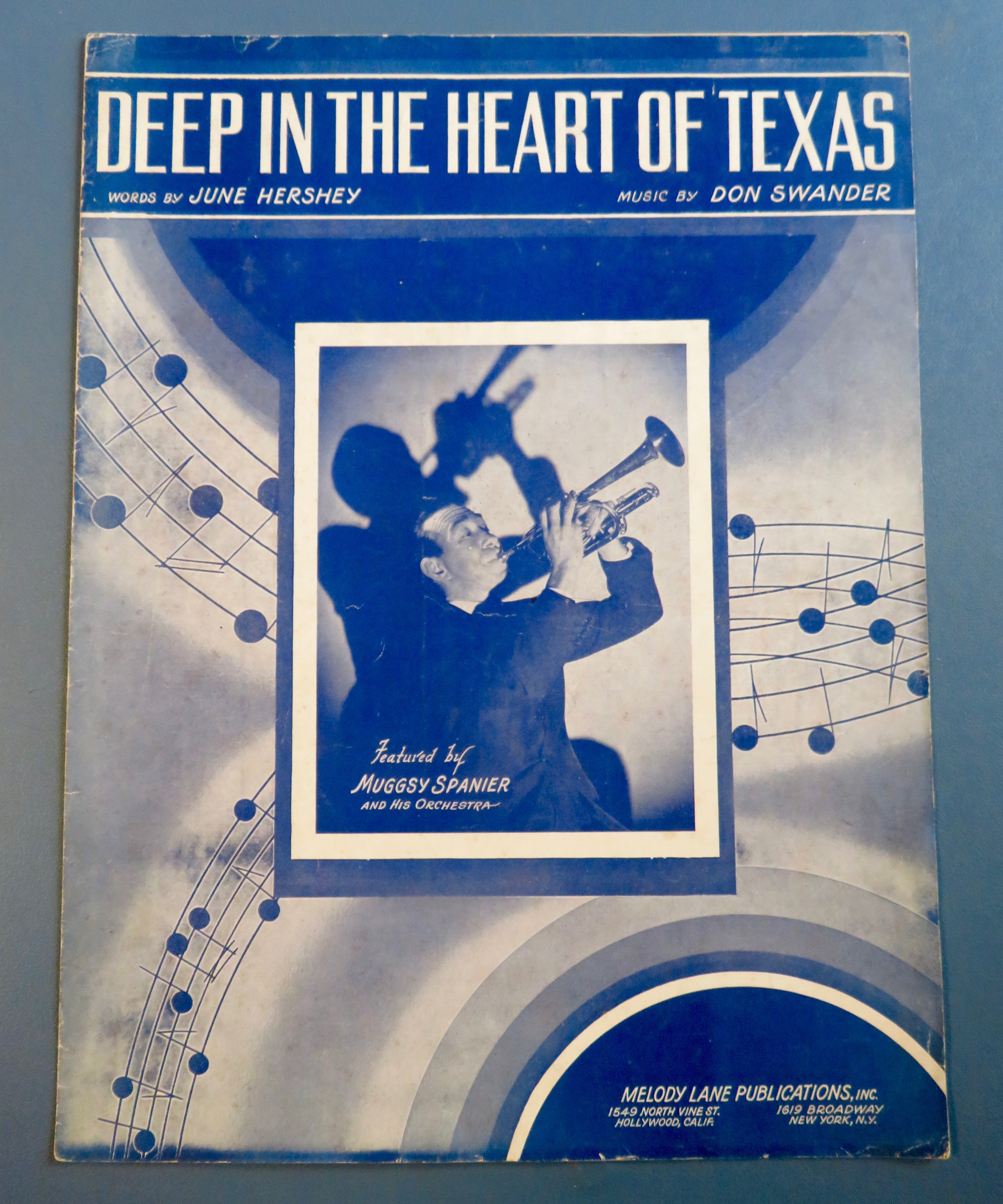1941 Deep In The Heart Of Texas Muggsy Spanier Cover
