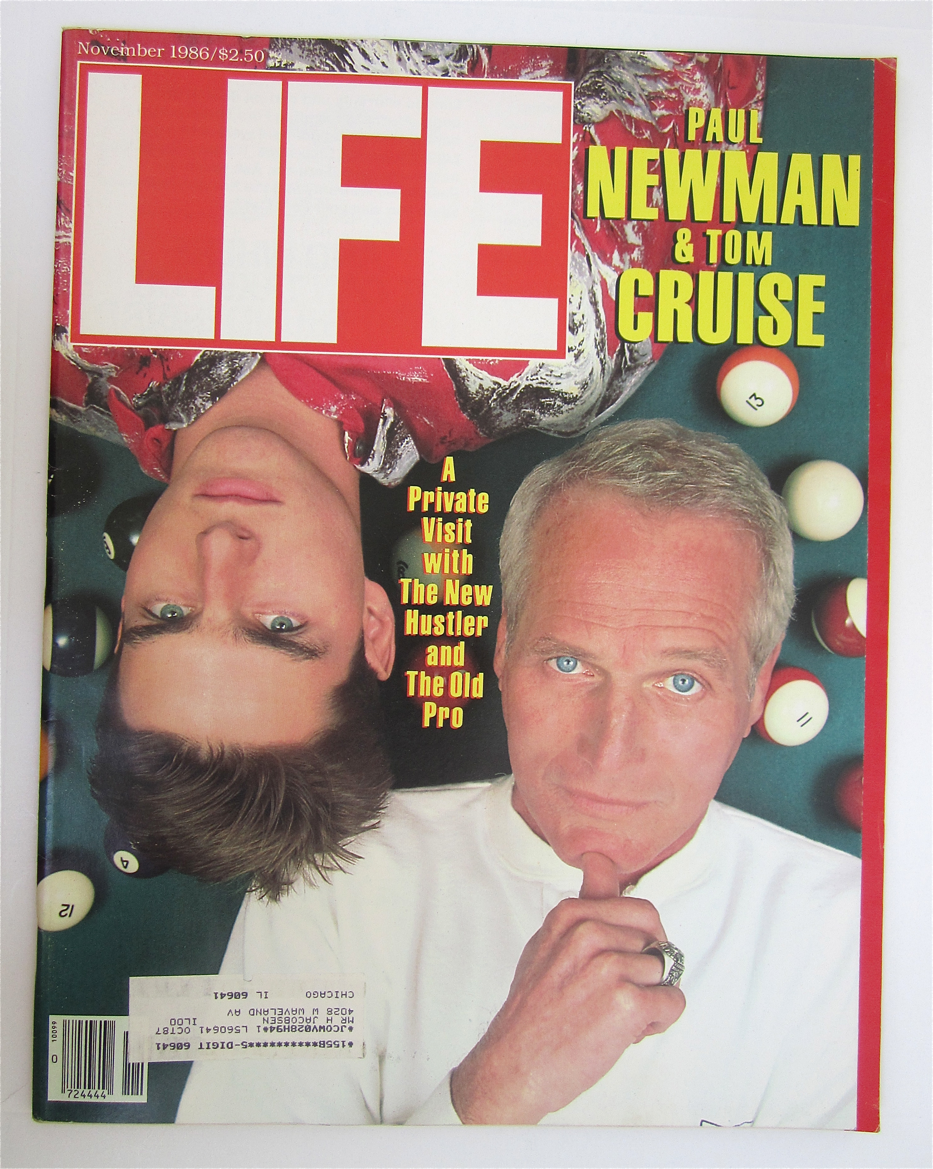 Life Magazine-November 1986-Newman & Cruise