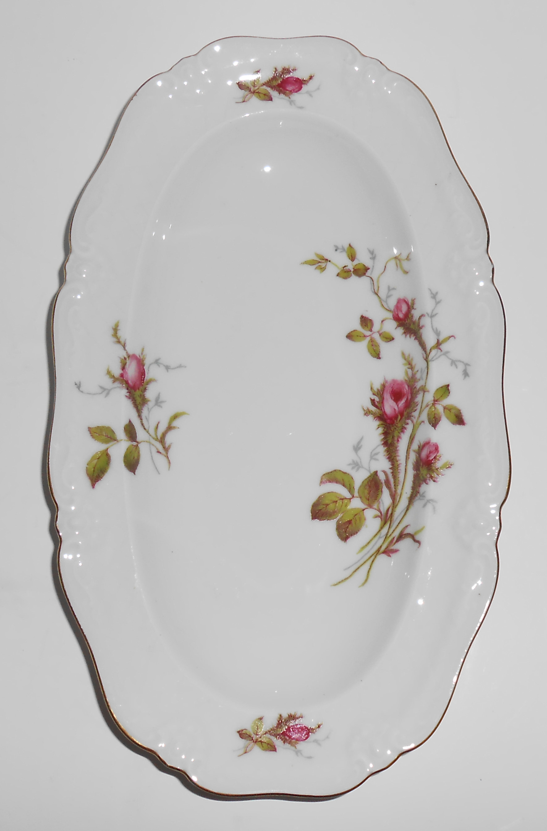 Winterling Germany Porcelain China Wild Rose Relish