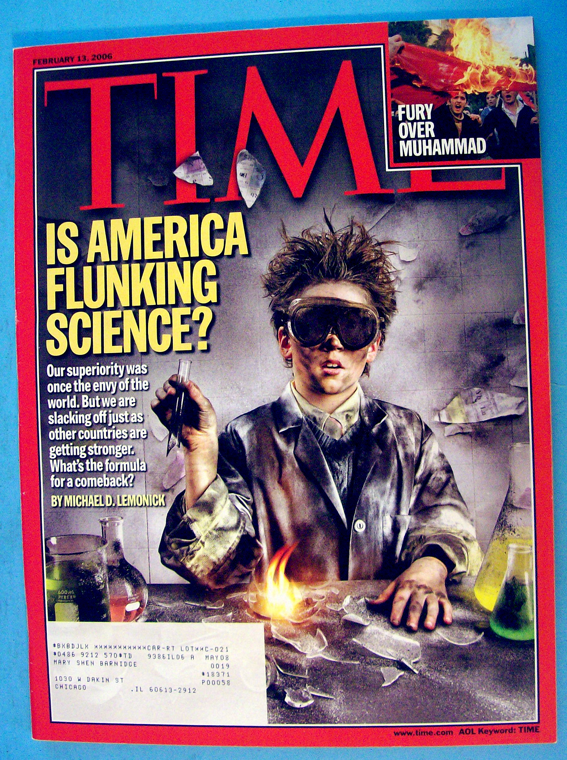 Time Magazine February 13, 2006 Is America Flunking
