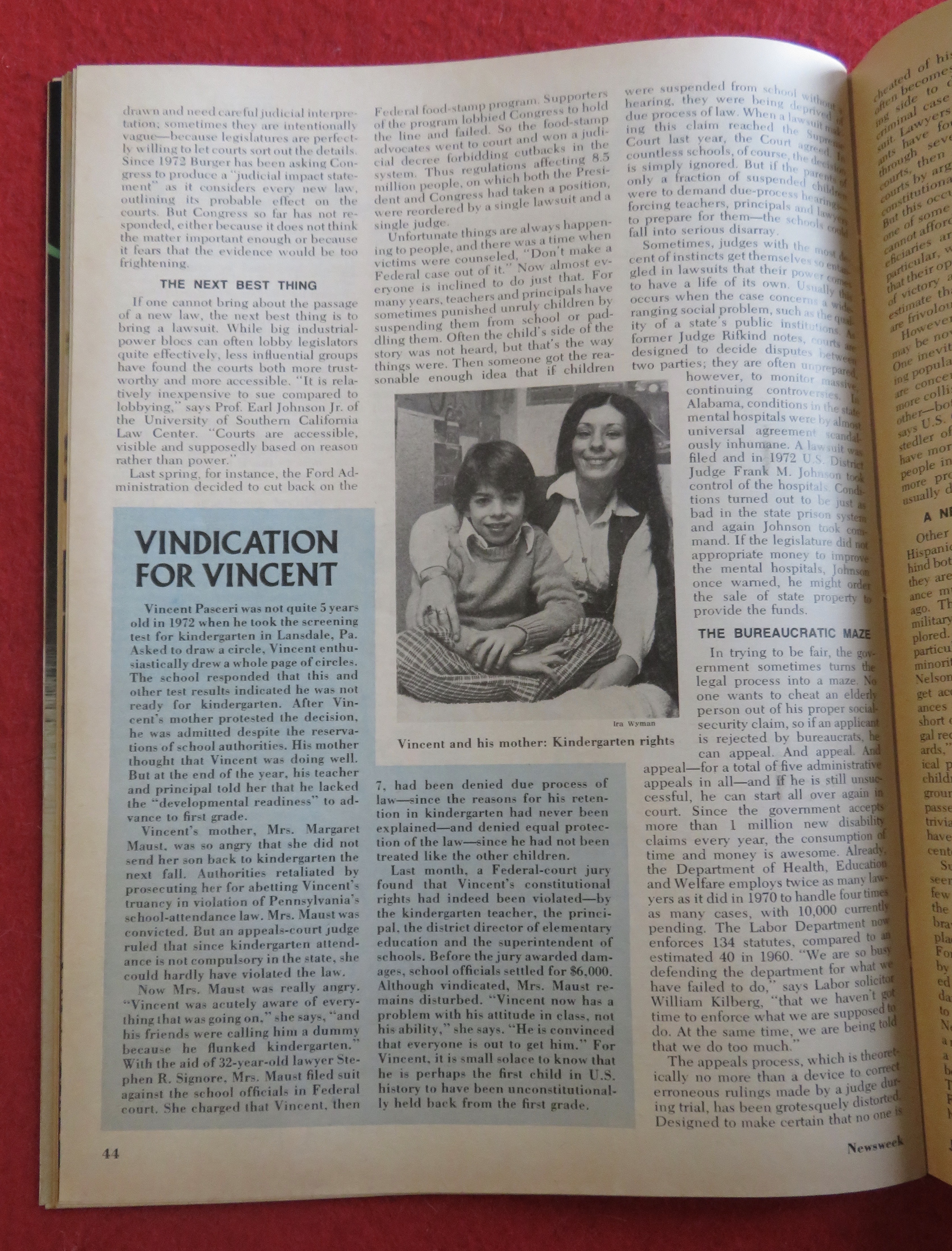 Newsweek Magazine-January 10, 1977-Too Much Law?