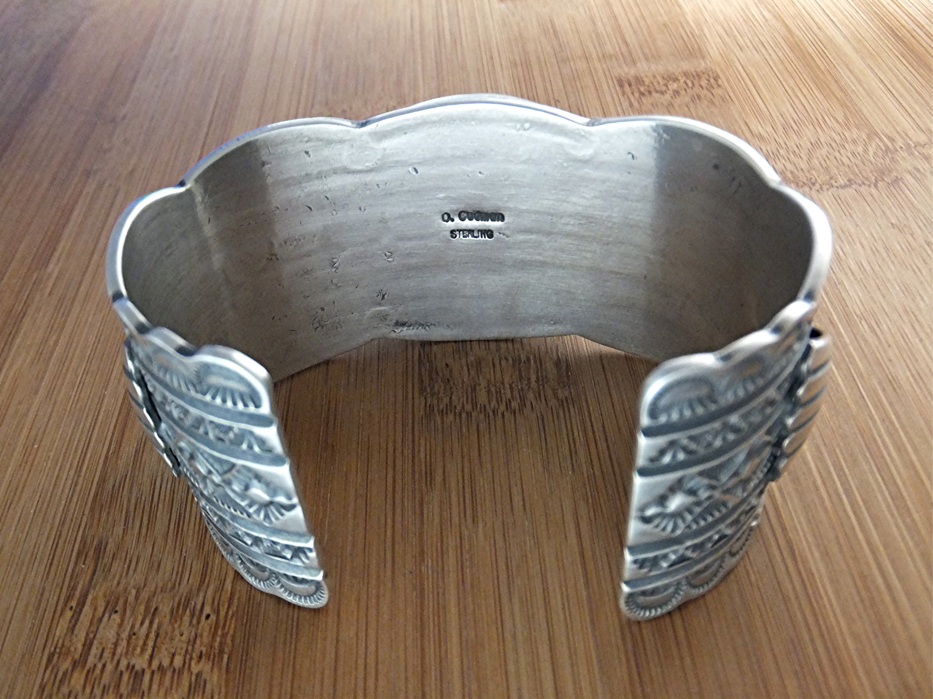 DARREL CADMAN  Bracelet Sterling Silver Spiny Oyster US