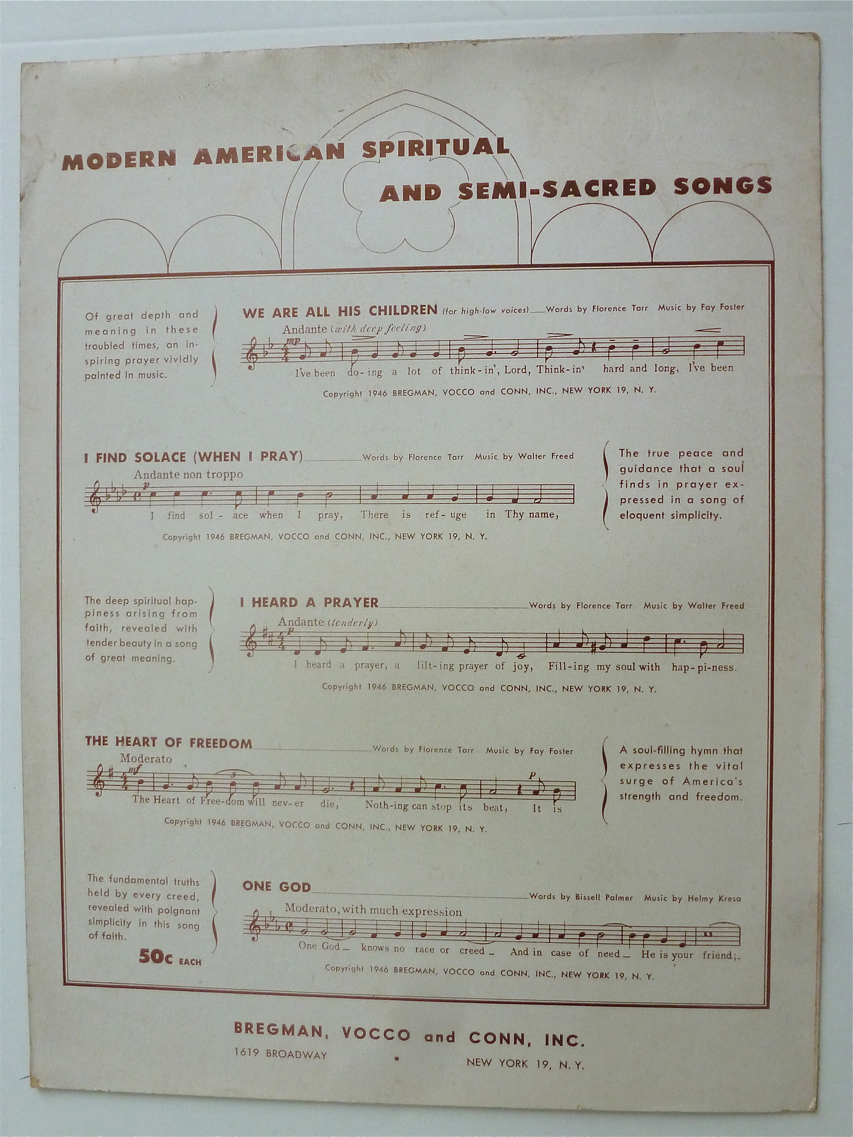 Sheet Music For 1947 Maple Candy