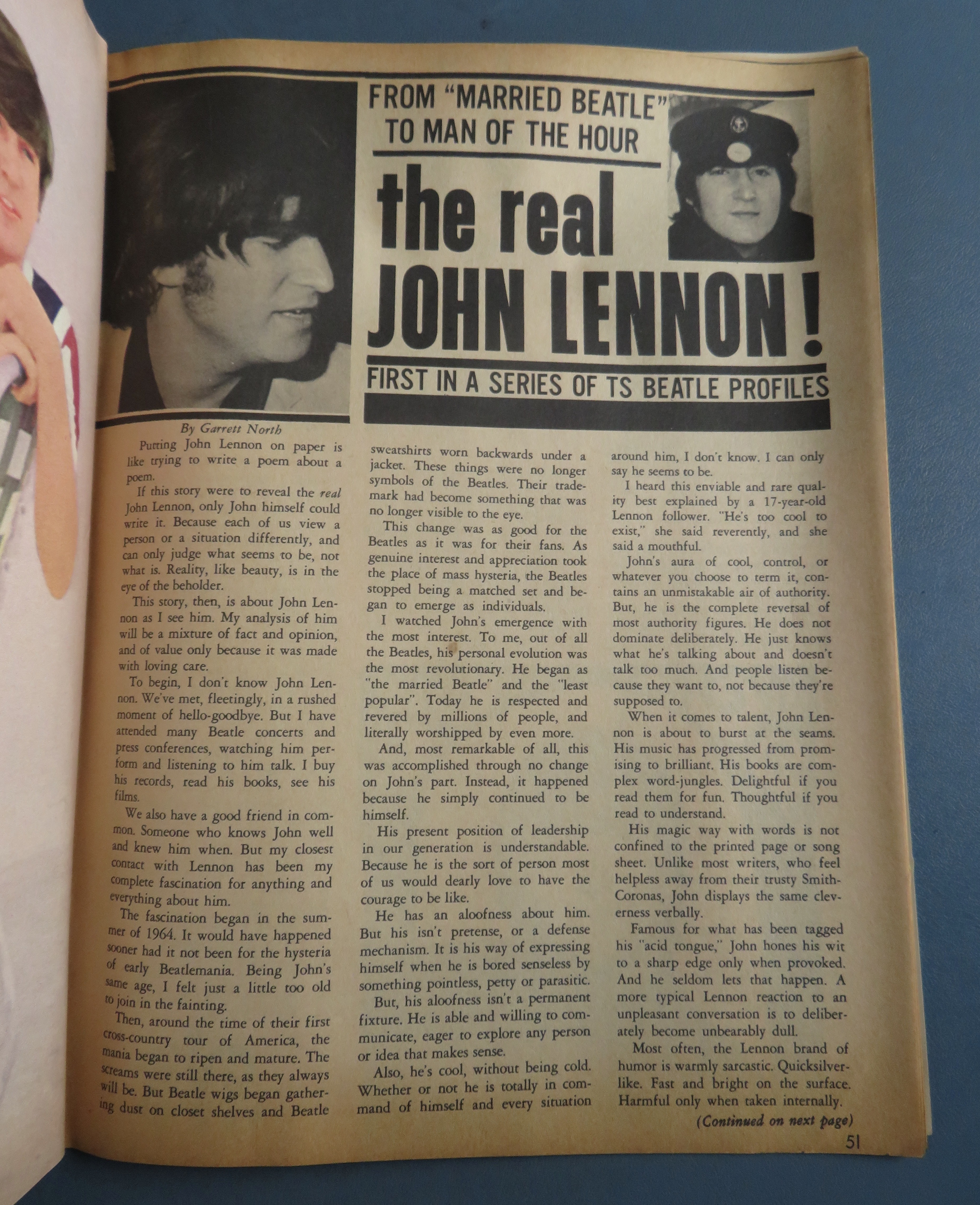 Teen Screen Magazine March 1966 Lovin' Spoonful