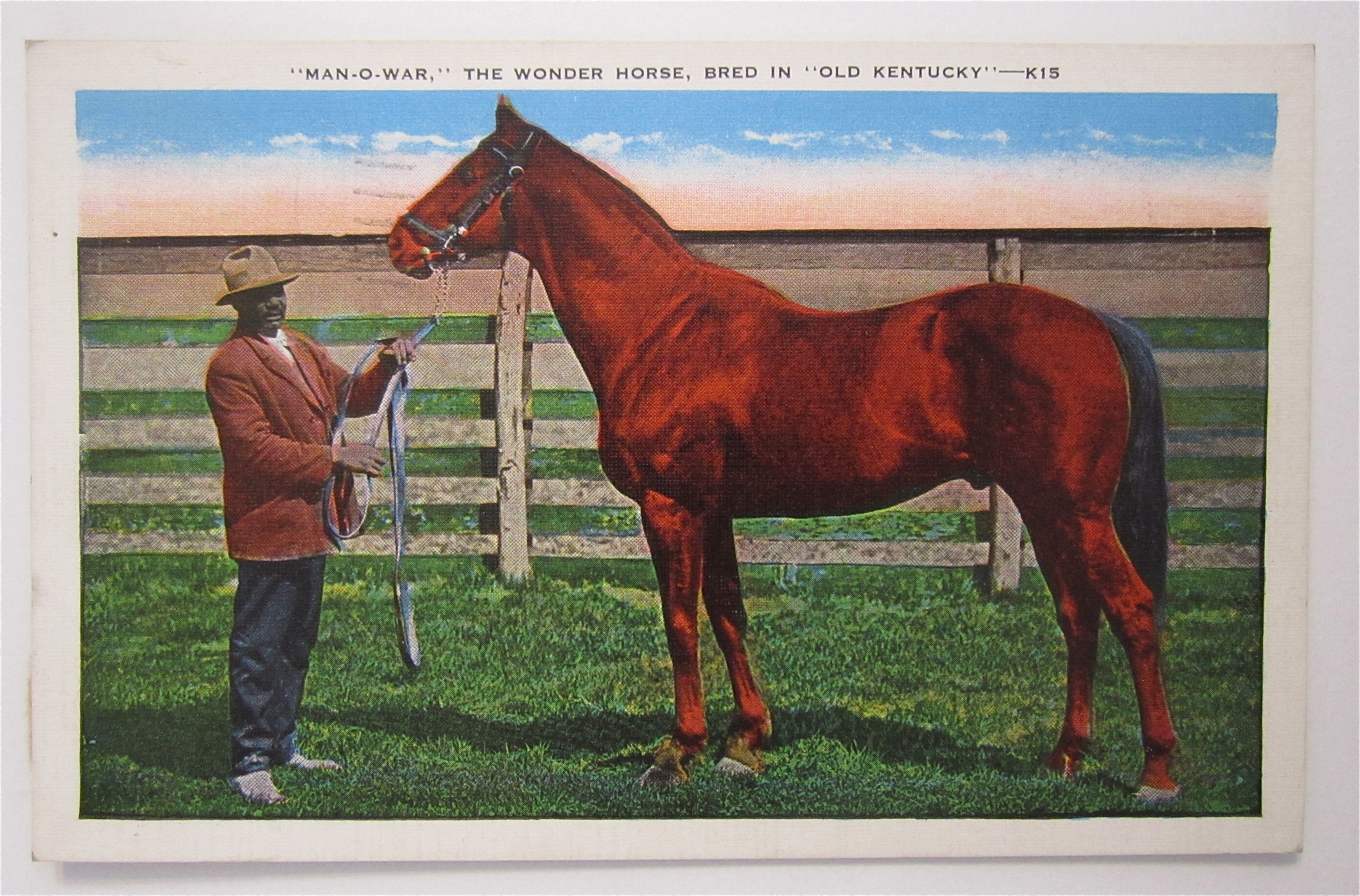 Man-O-War Postcard
