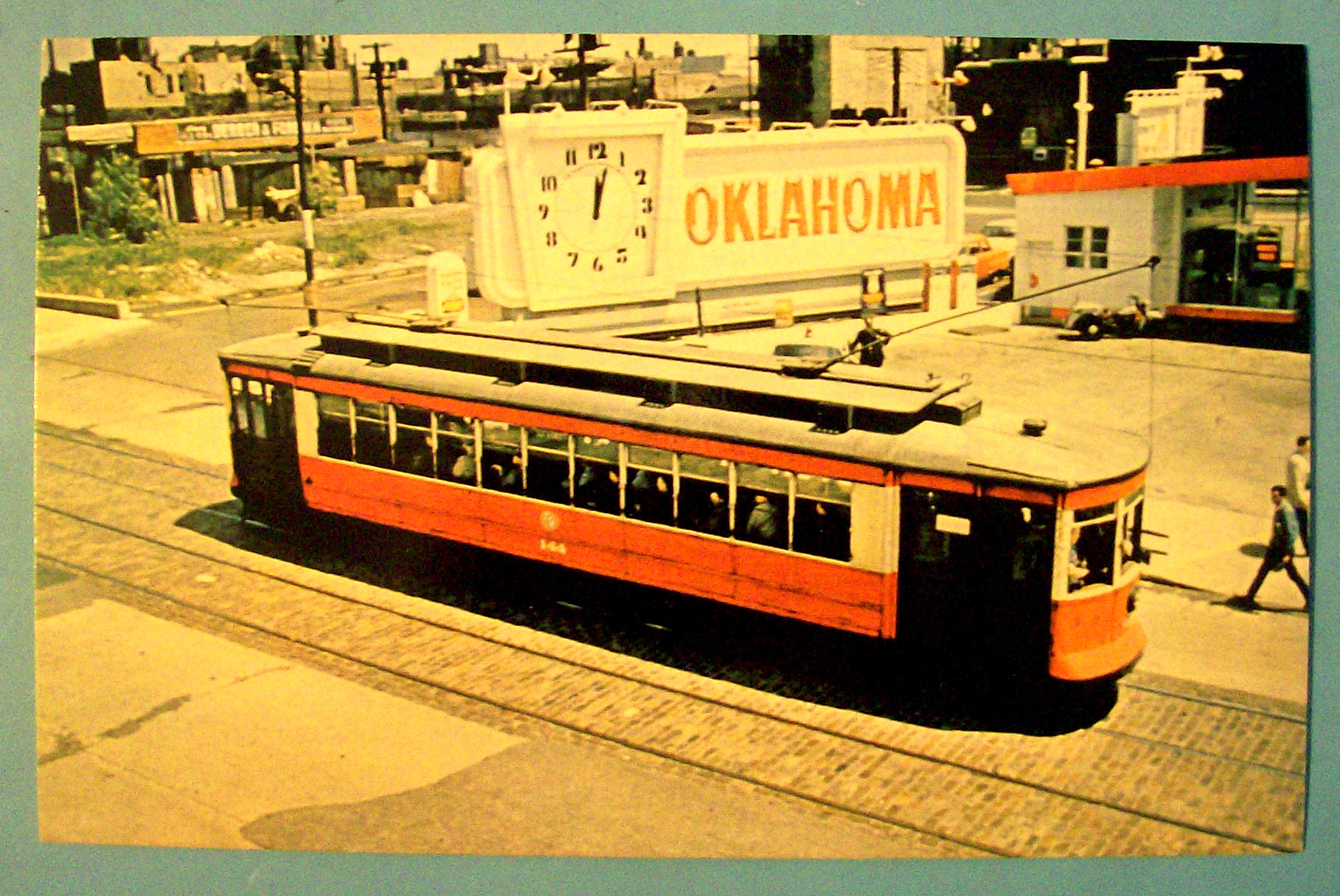 Red Rocket 144 Car Postcard