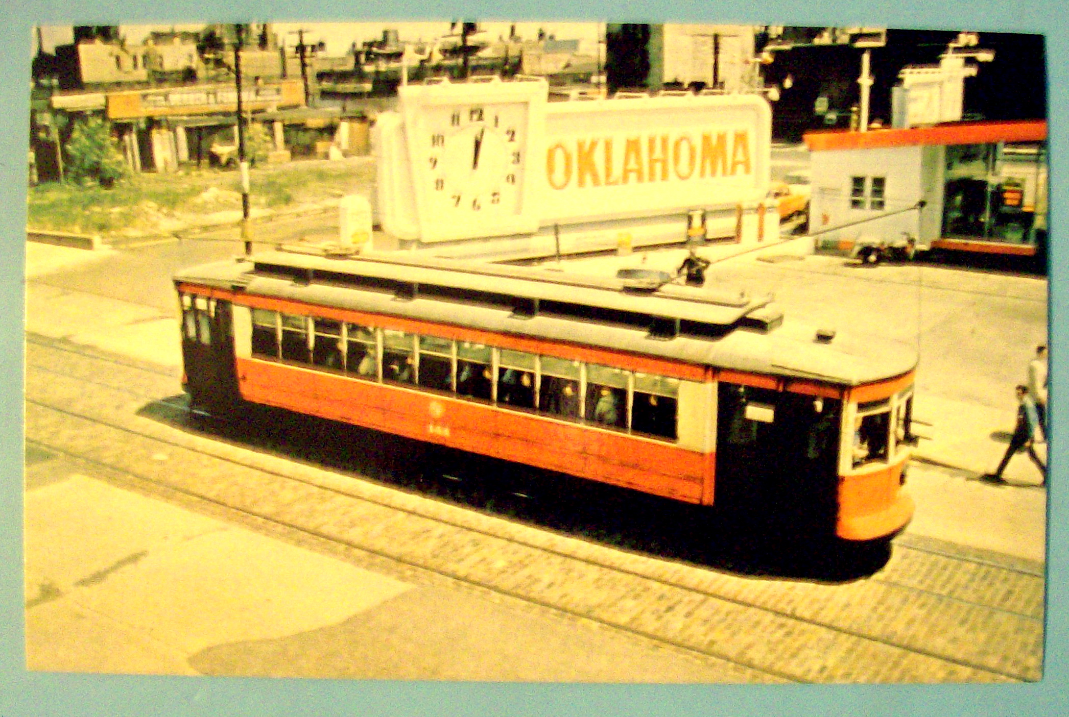 Red Rocket 144 Car Postcard