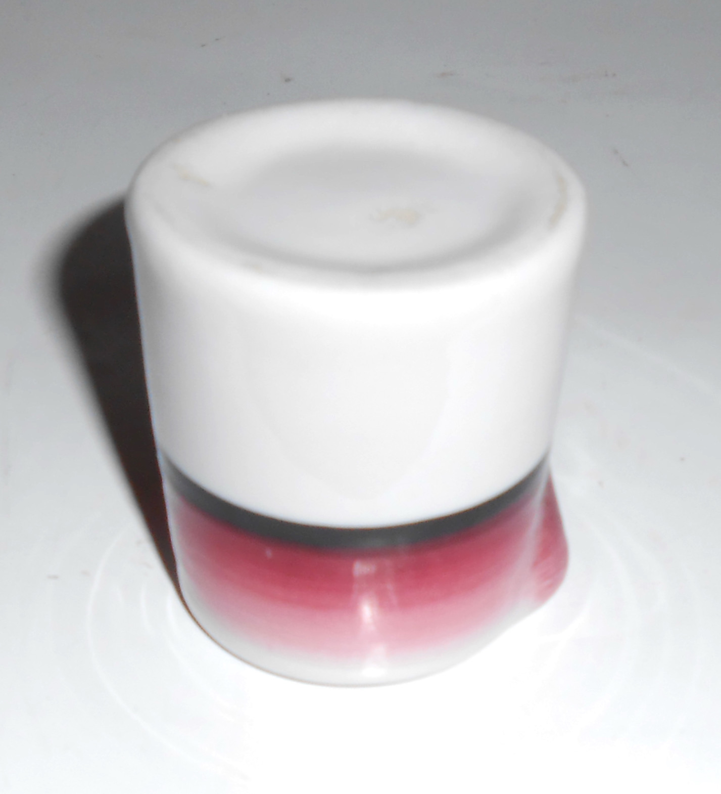 Mayer China Red/Black Bands Restaurant Creamer! MINT