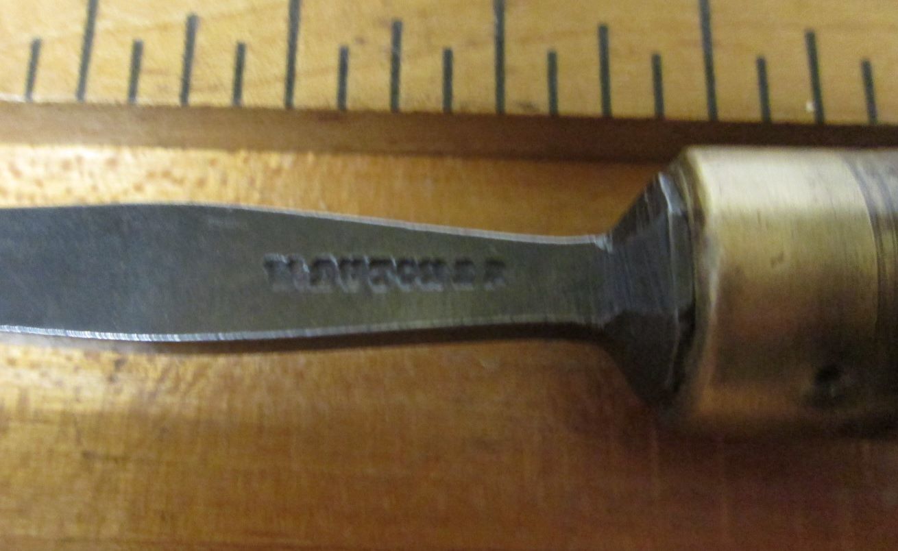 Butcher Tanged Mortise Chisel 5/32 inch