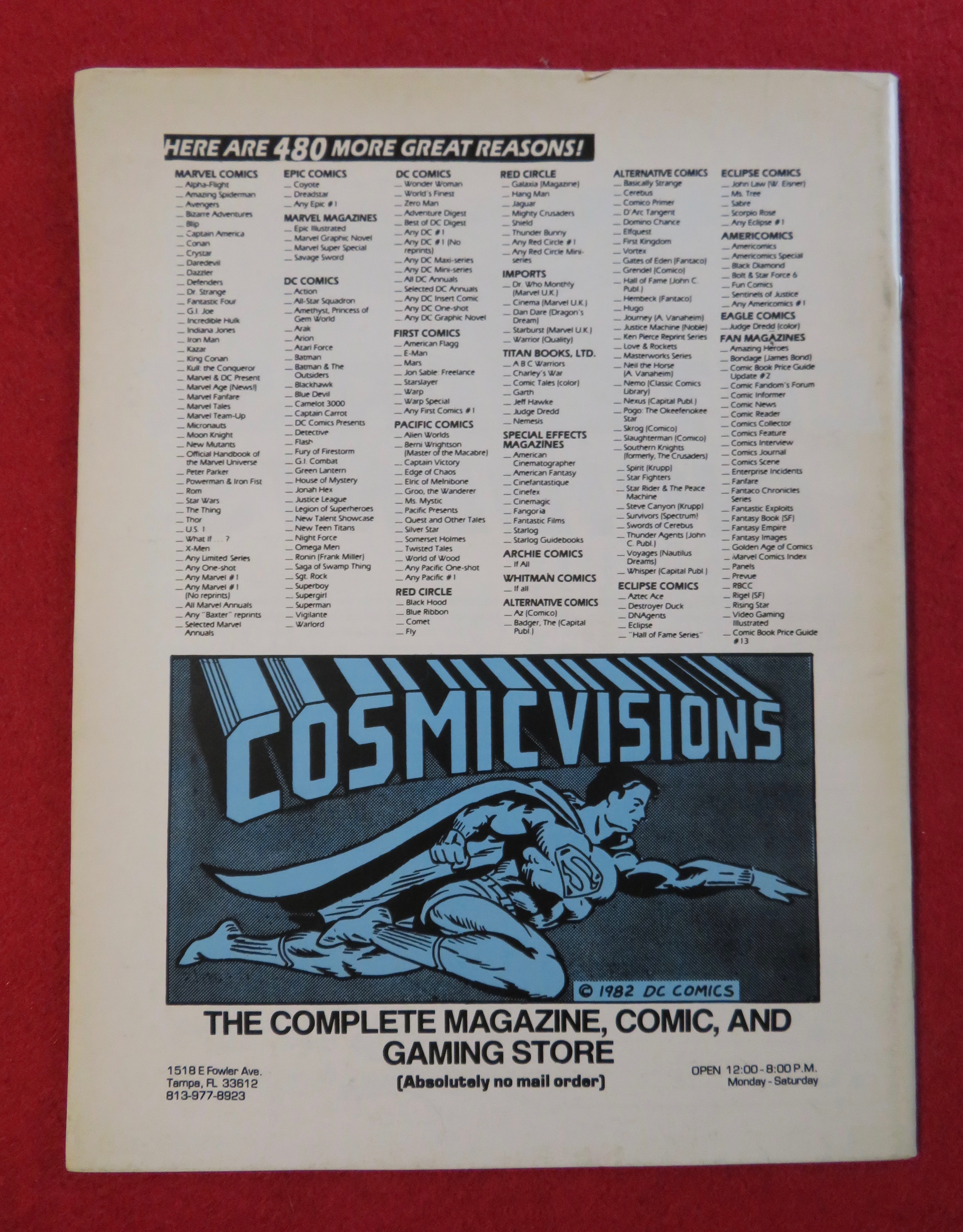 Fantasy Empire Magazine February 1984 20th Anniversary