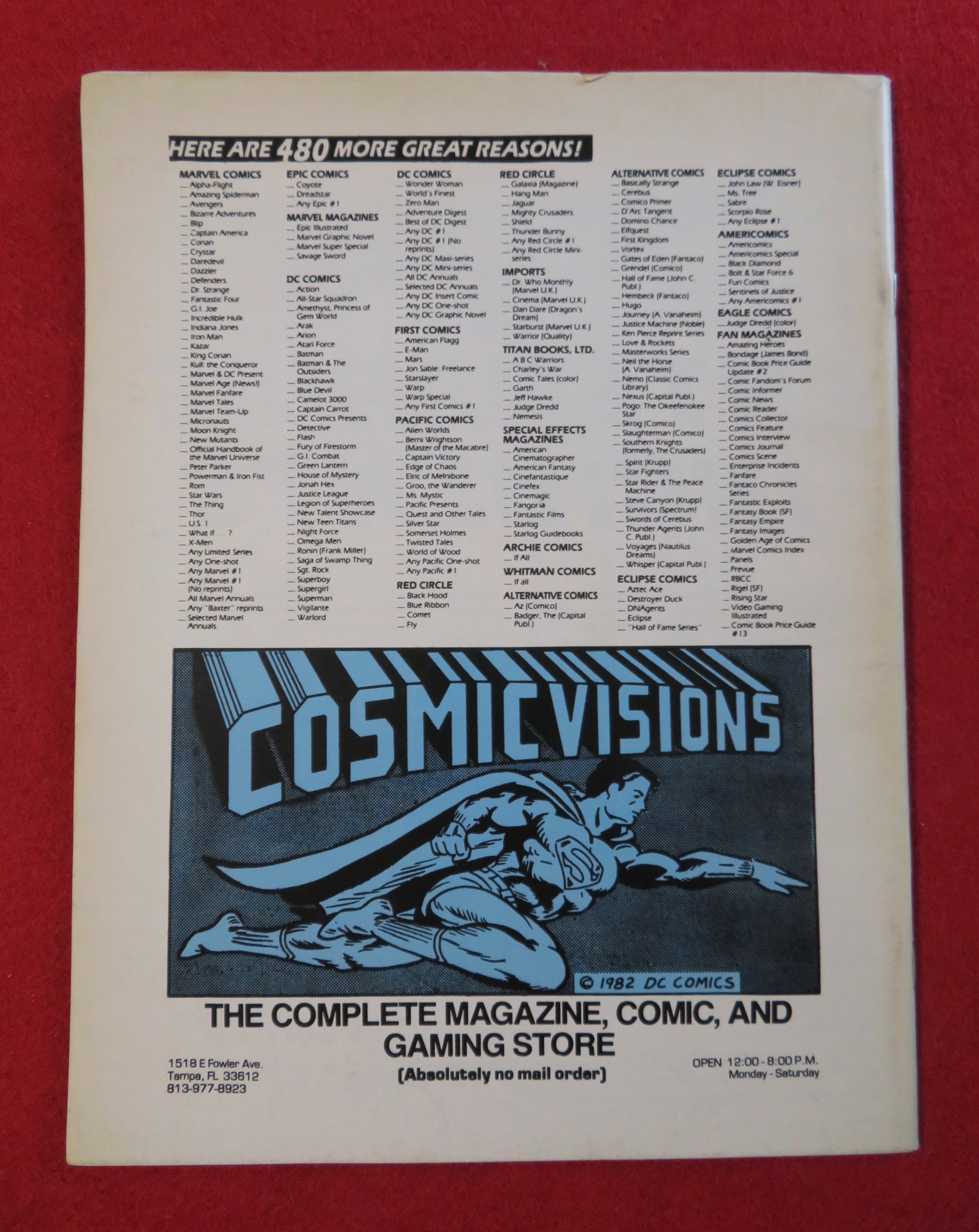 Fantasy Empire Magazine February 1984 20th Anniversary