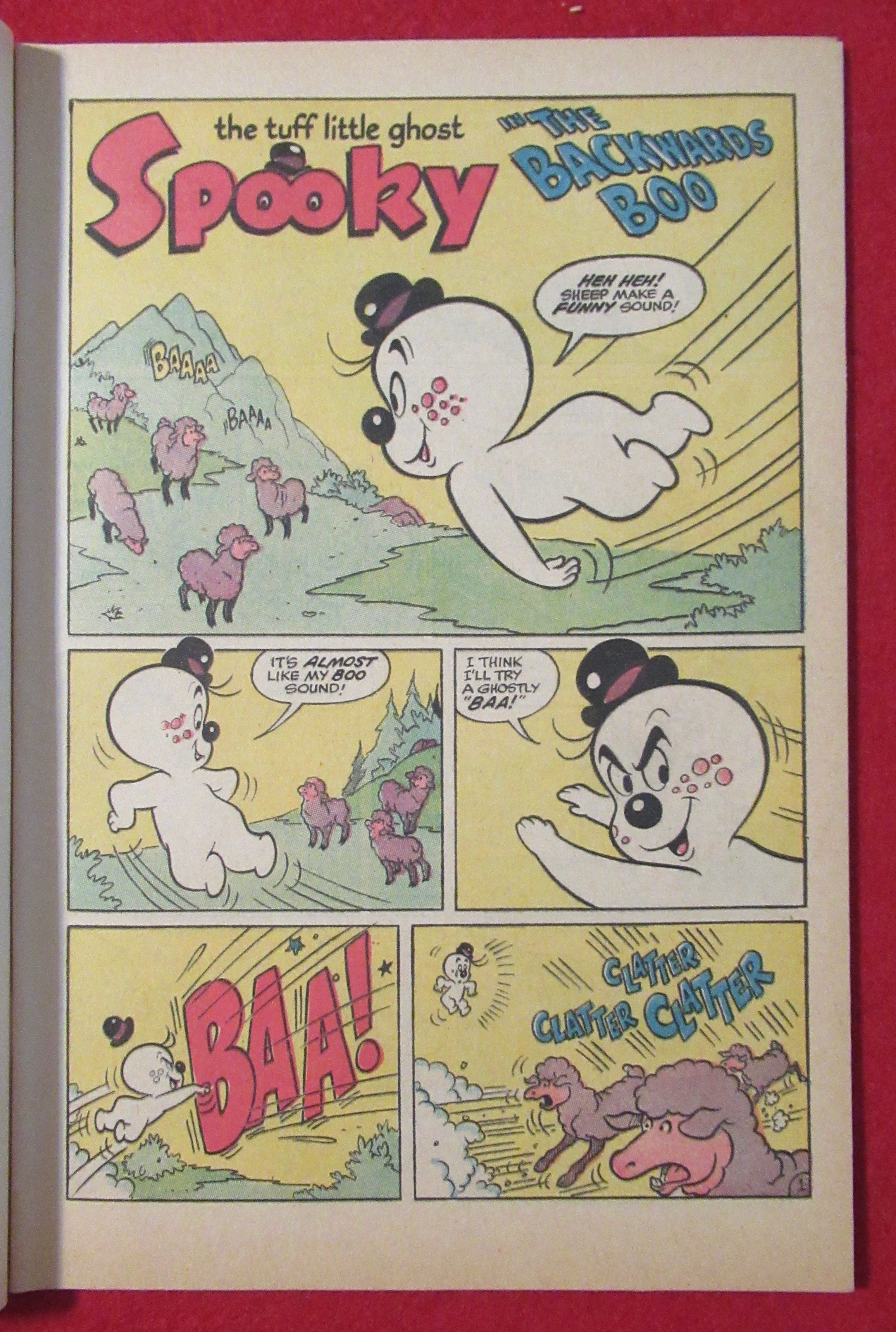 Spooky The Tuff Little Ghost Comic September 1970
