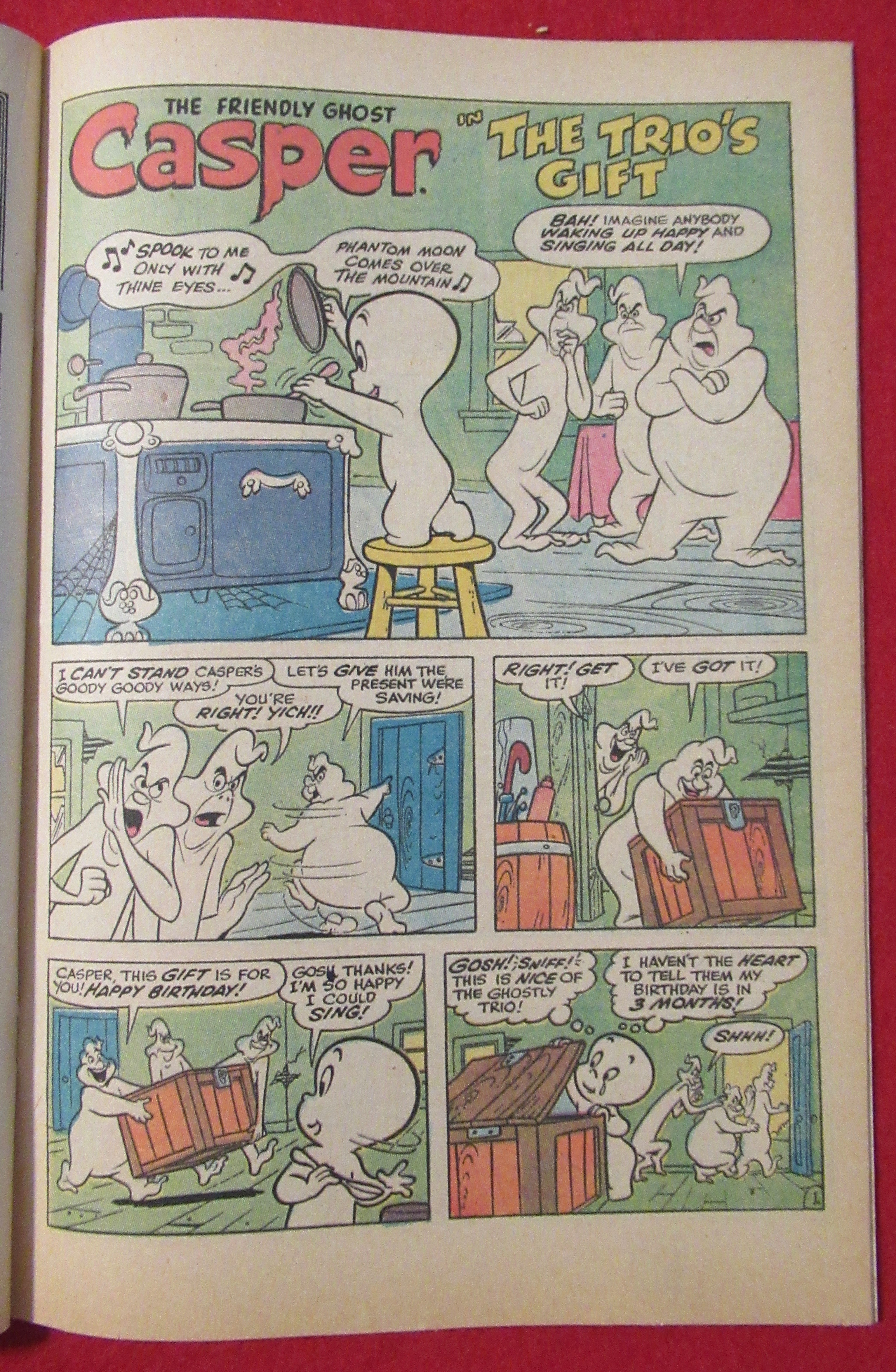 Spooky The Tuff Little Ghost Comic September 1970
