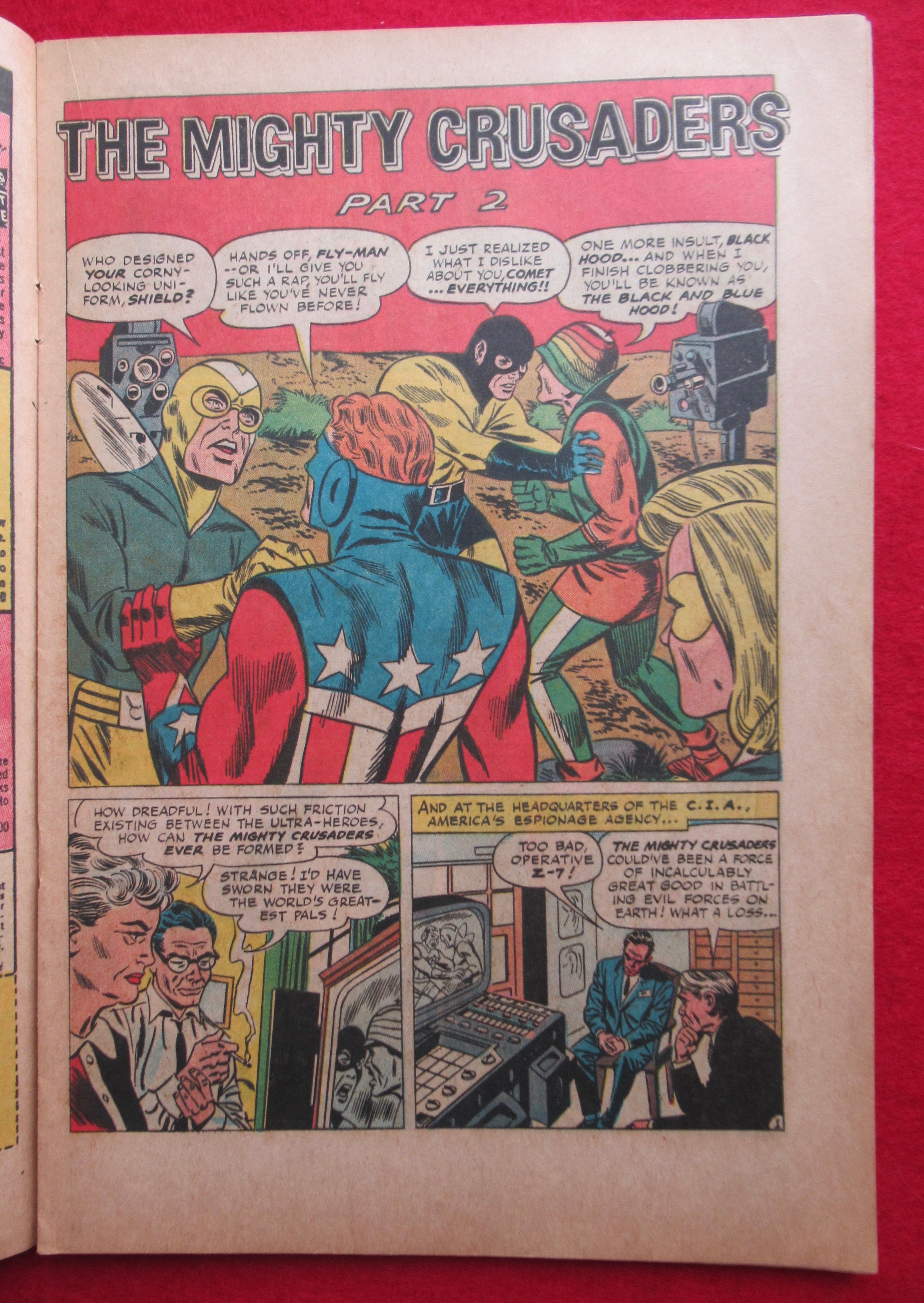 The Mighty Crusaders Comic November 1965