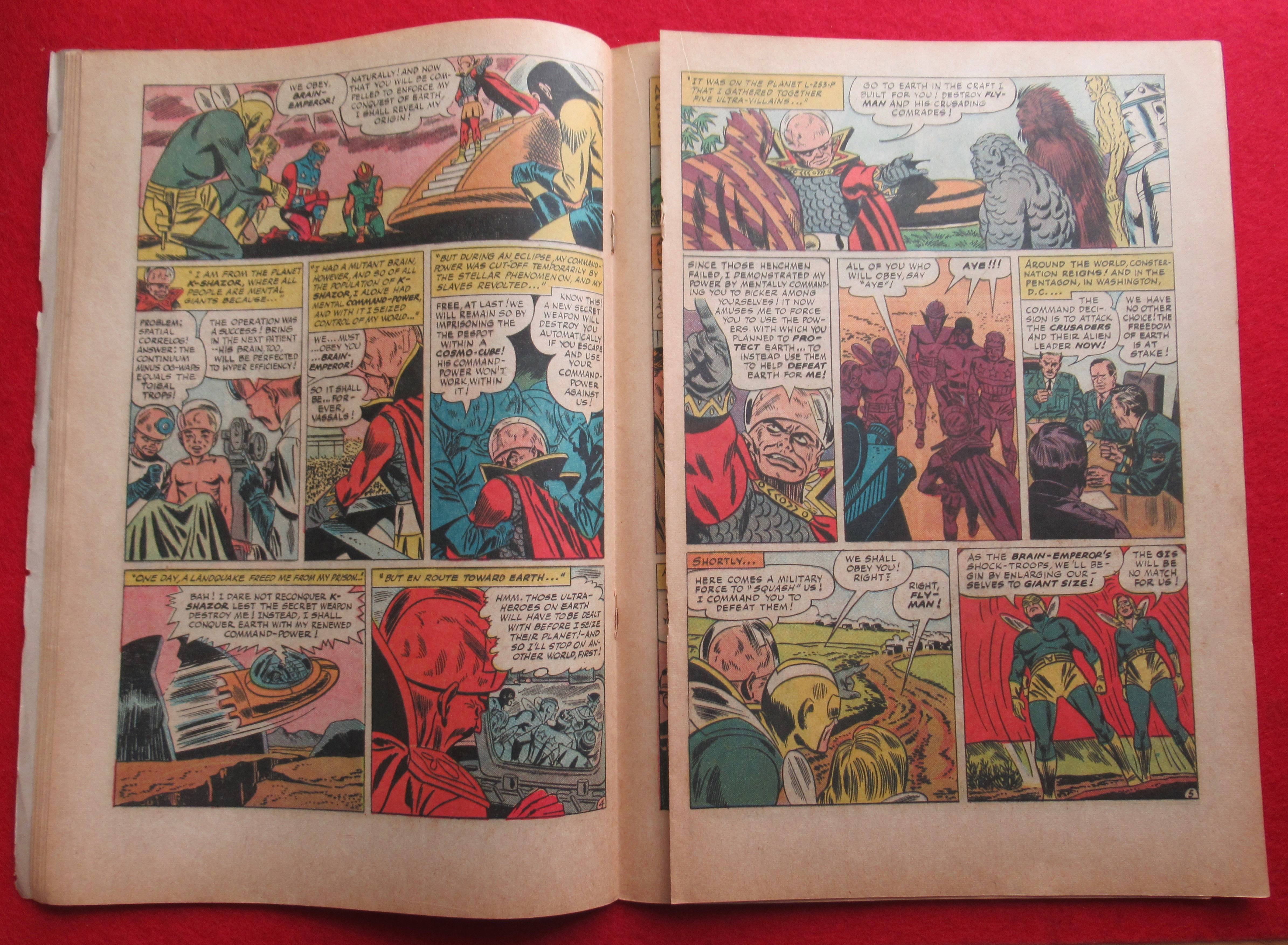 The Mighty Crusaders Comic November 1965
