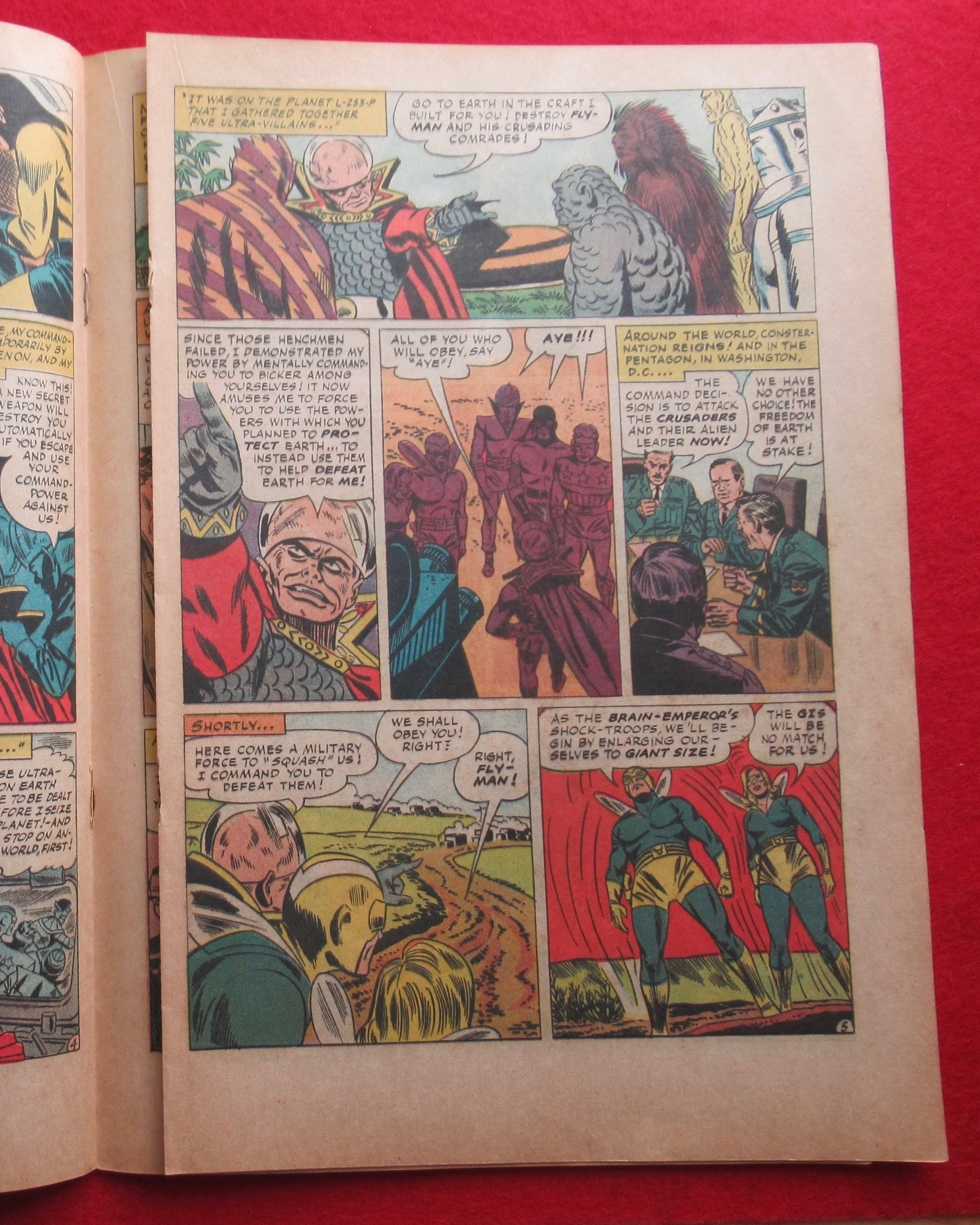 The Mighty Crusaders Comic November 1965