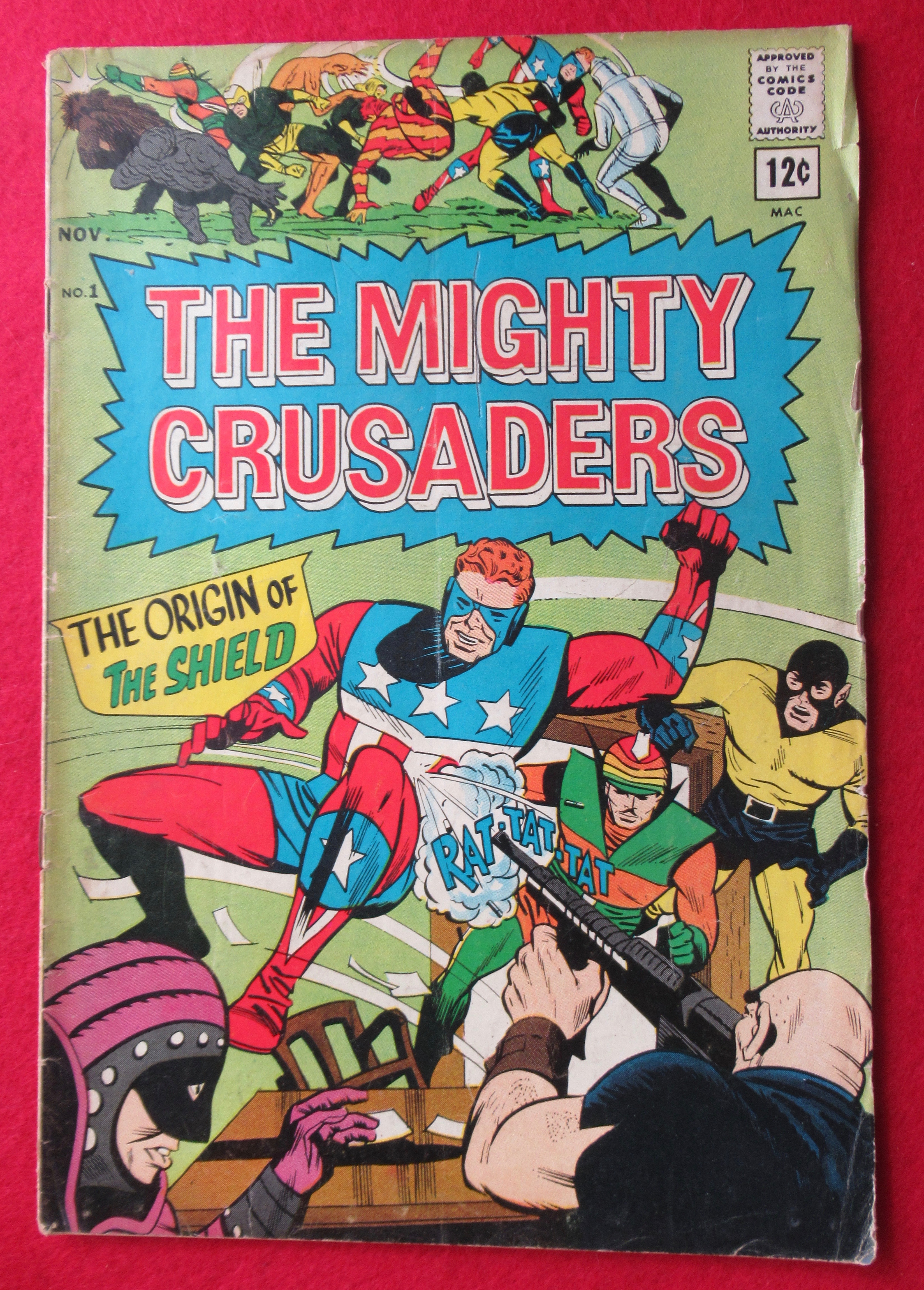 The Mighty Crusaders Comic November 1965