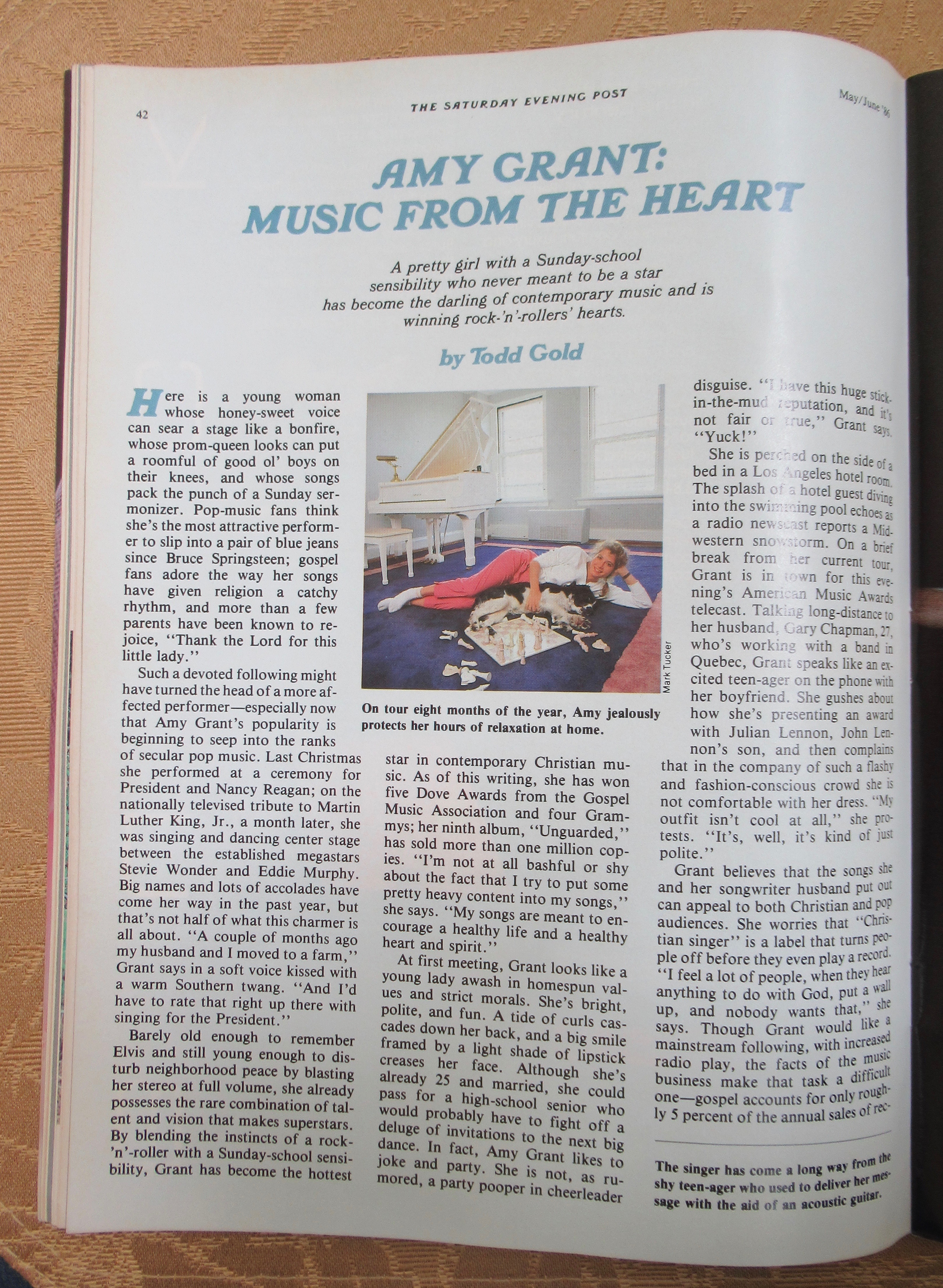 Saturday Evening Post Magazine May/June 1986