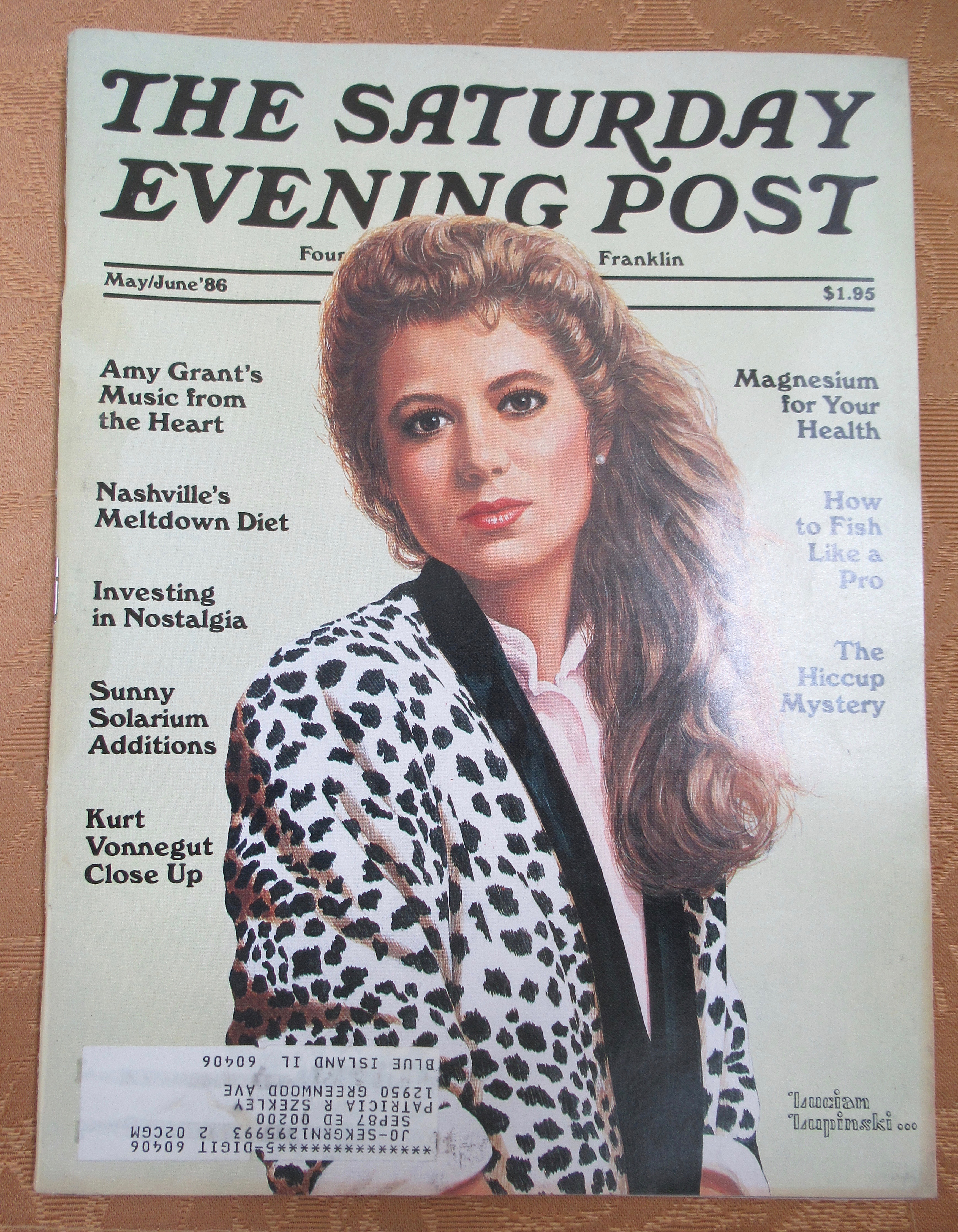 Saturday Evening Post Magazine May/June 1986