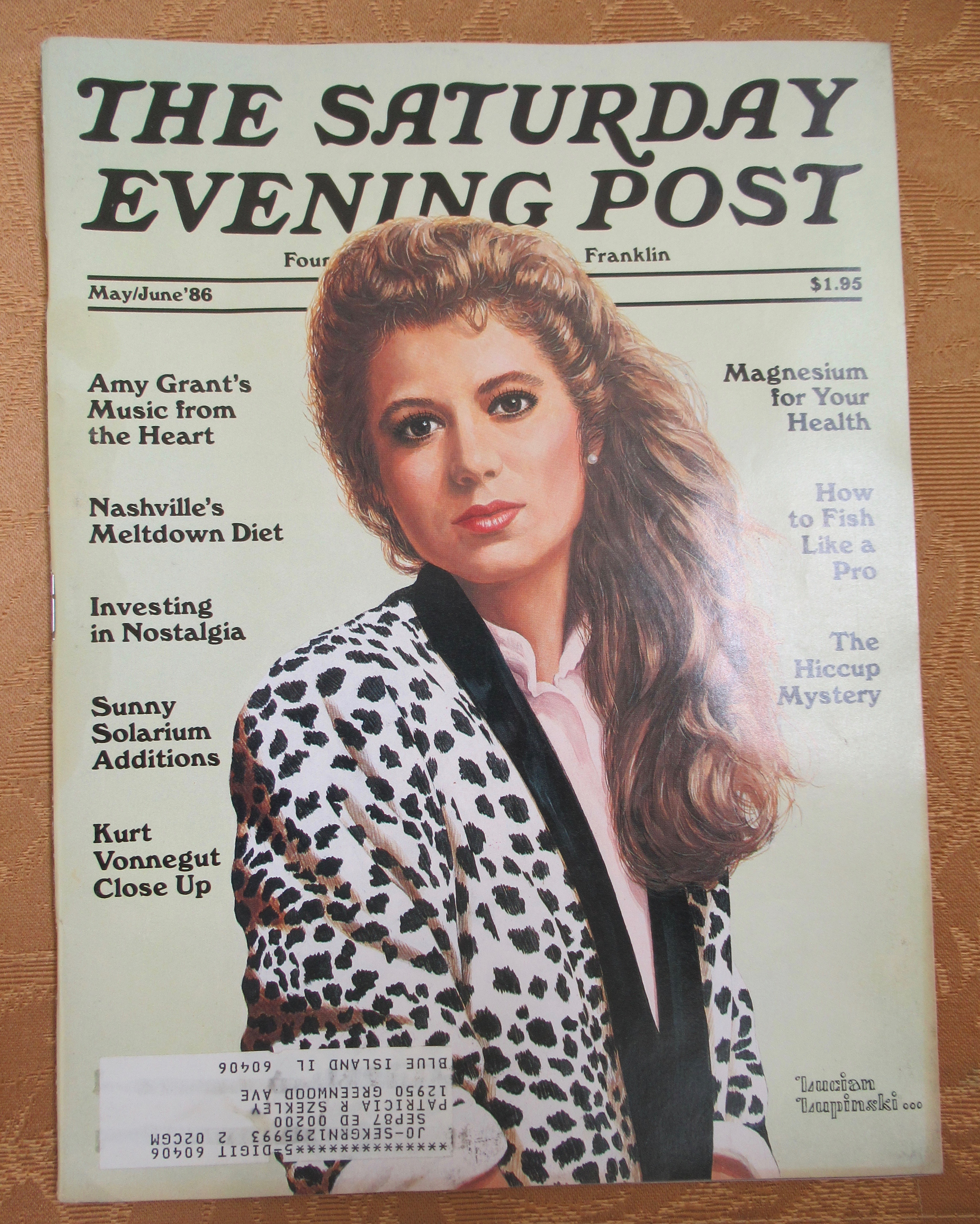 Saturday Evening Post Magazine May/June 1986
