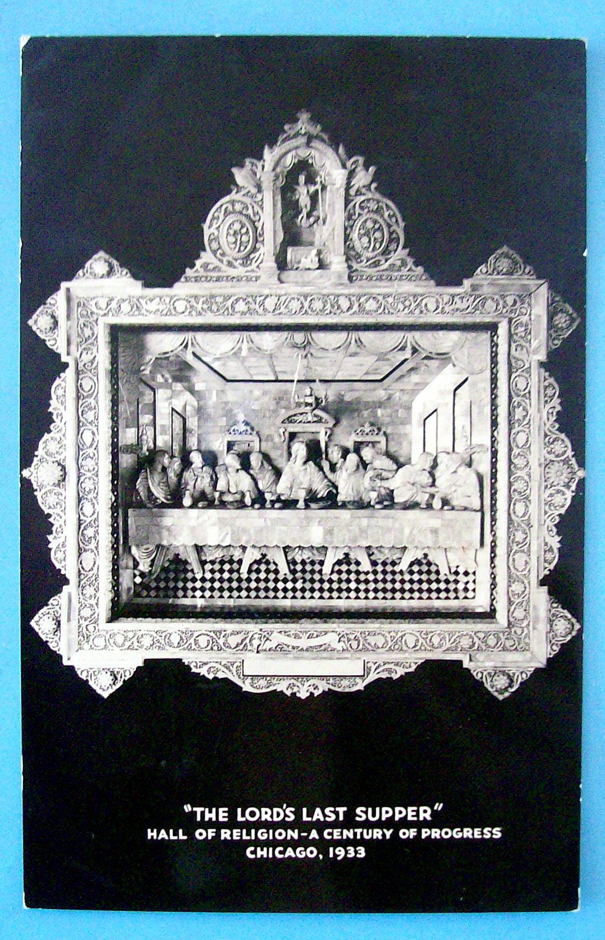 1933 Century of Progress, Lord's Last Supper Postcard