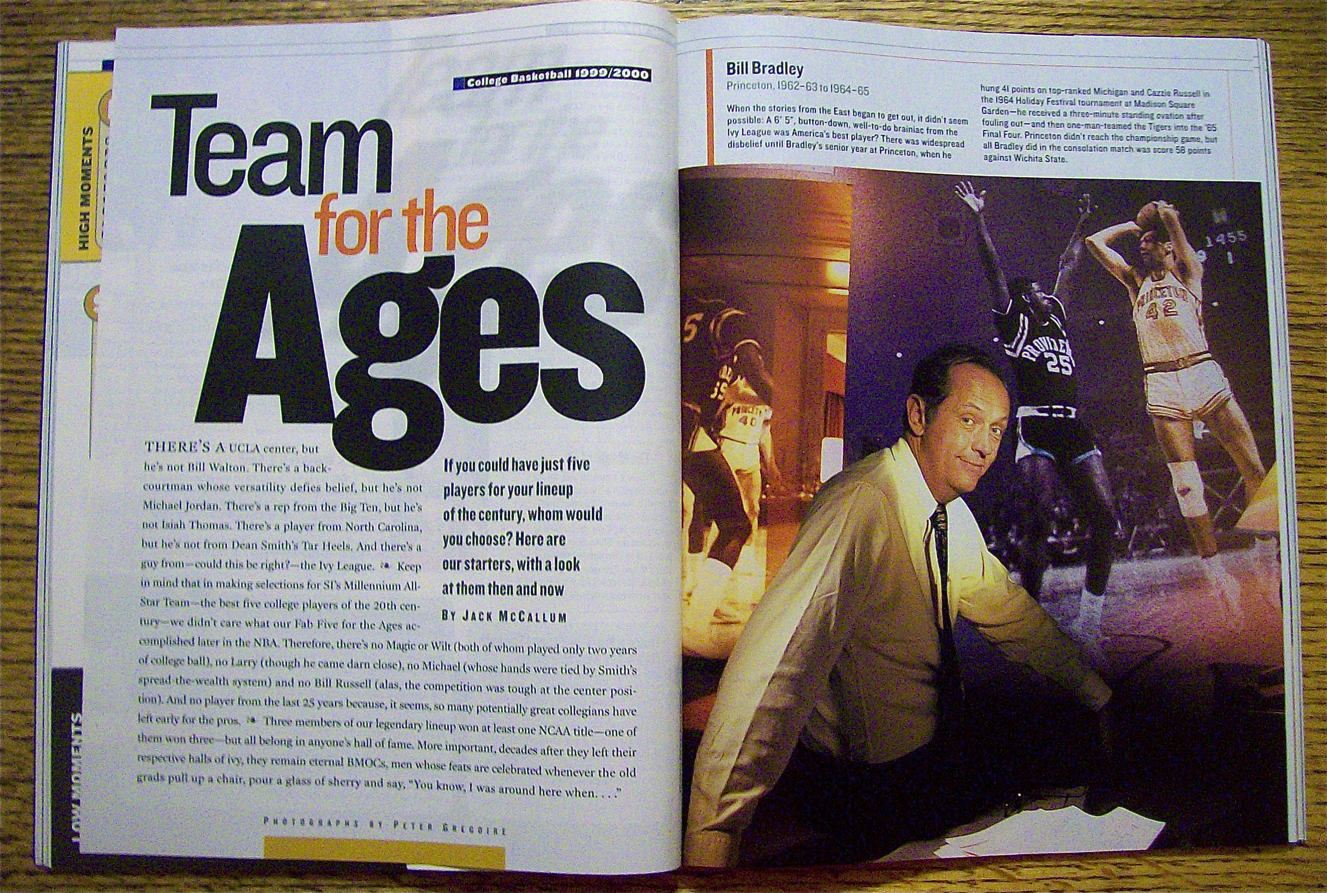 Sports Illustrated Magazine-November 15, 1999 C. Porter