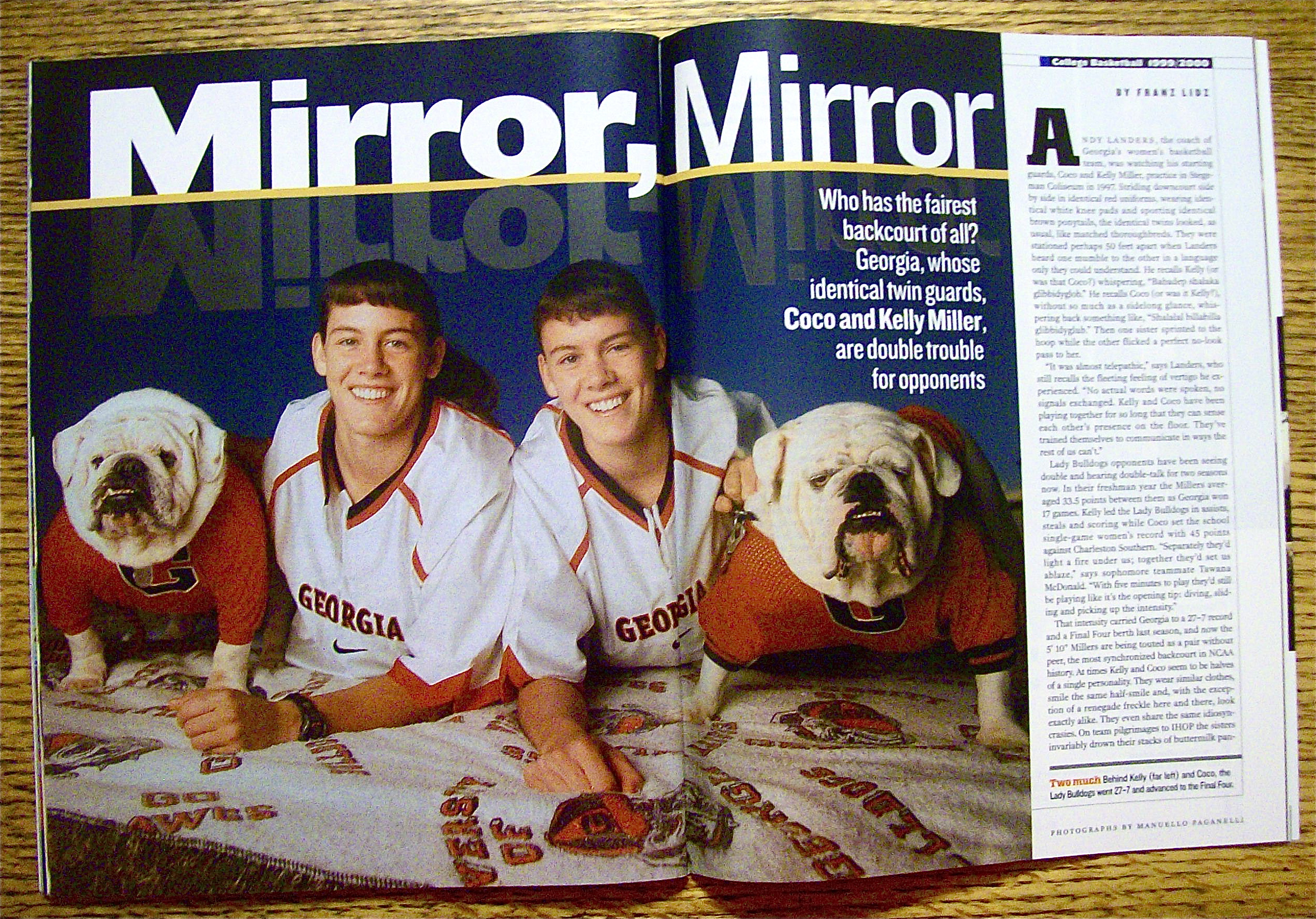 Sports Illustrated Magazine-November 15, 1999 C. Porter