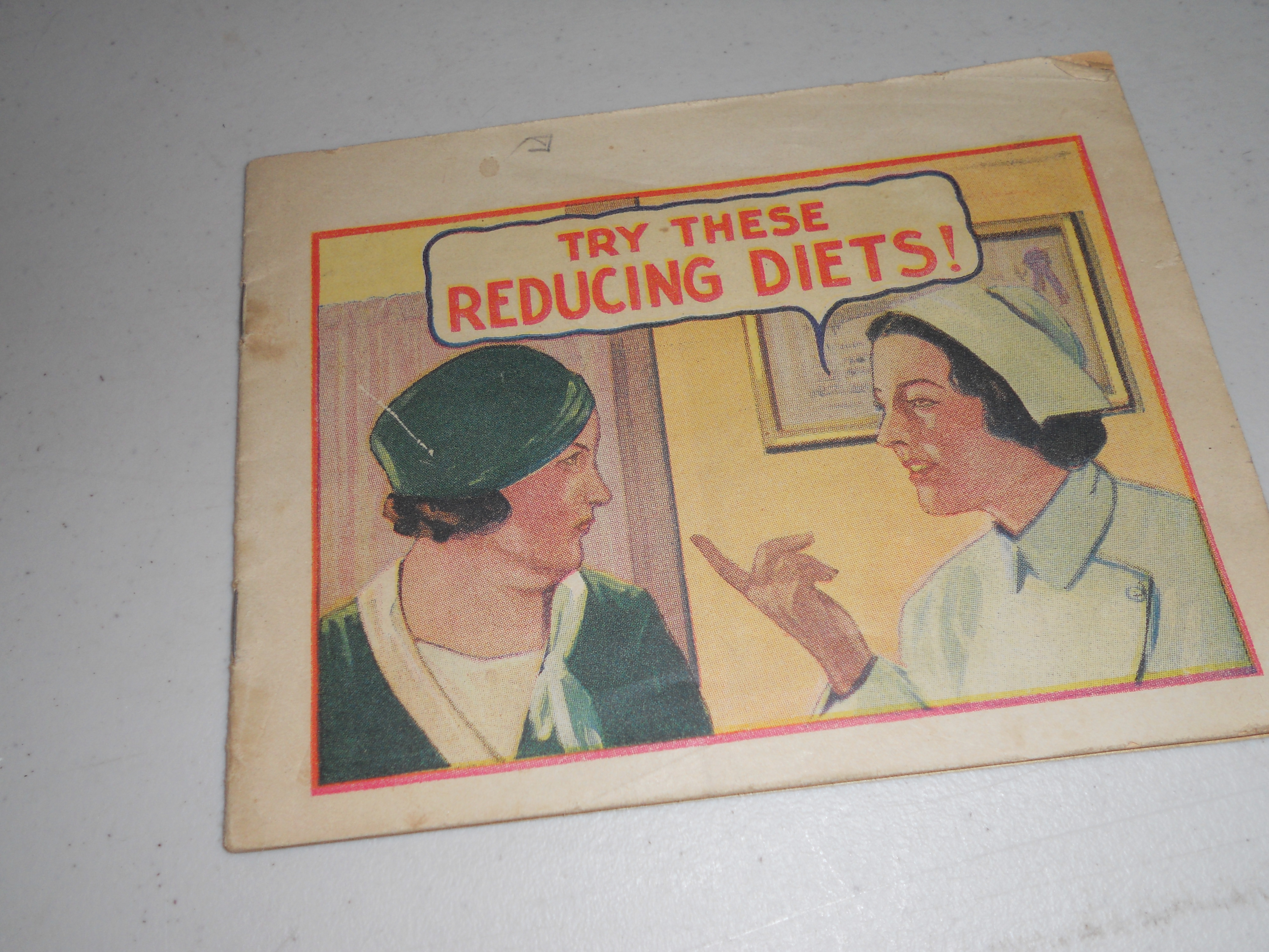 Reducing Diet Booklet, Dr. Miles Nervine