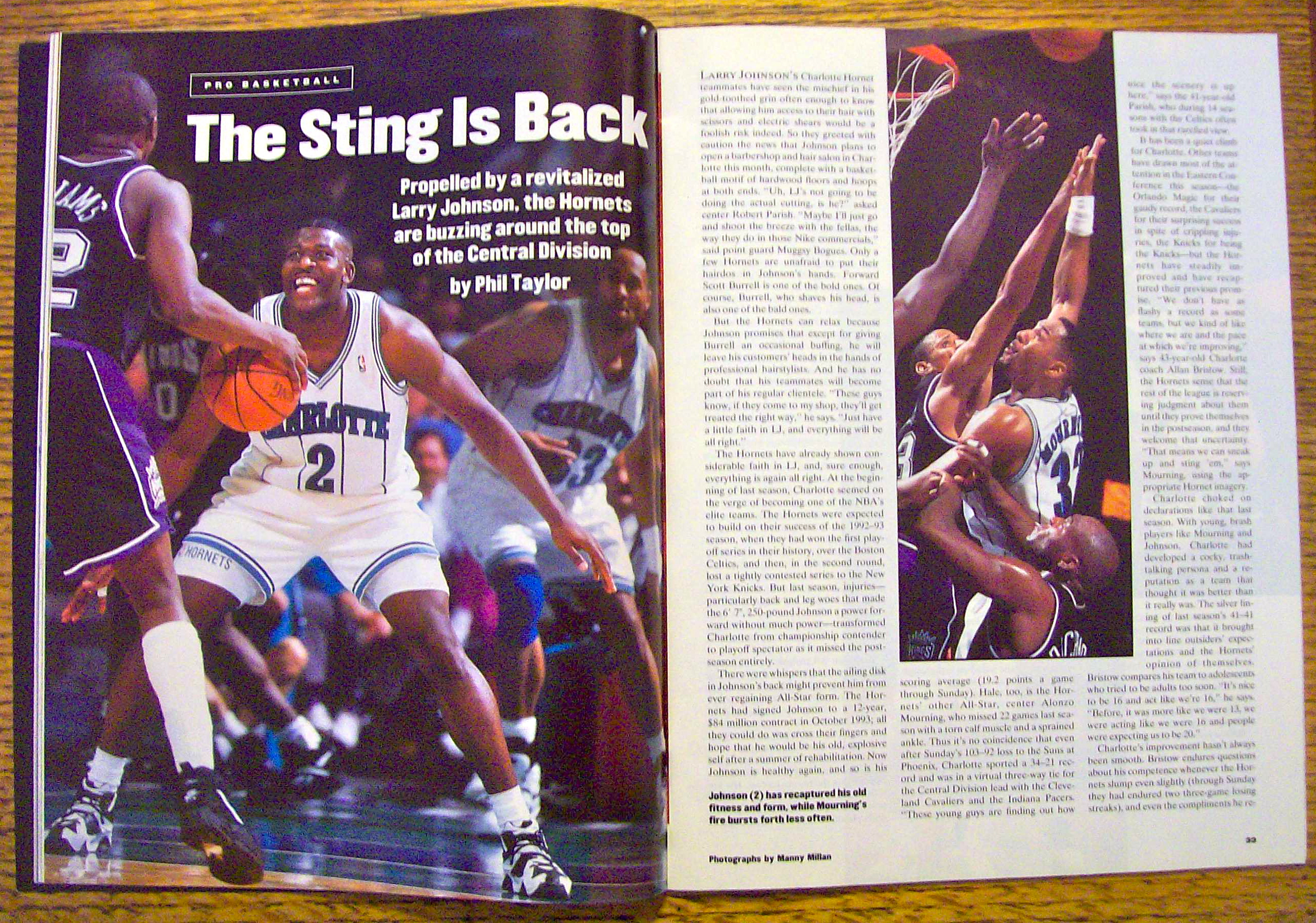 Sport Illustrated Magazine March 6, 1995 J. Stackhouse