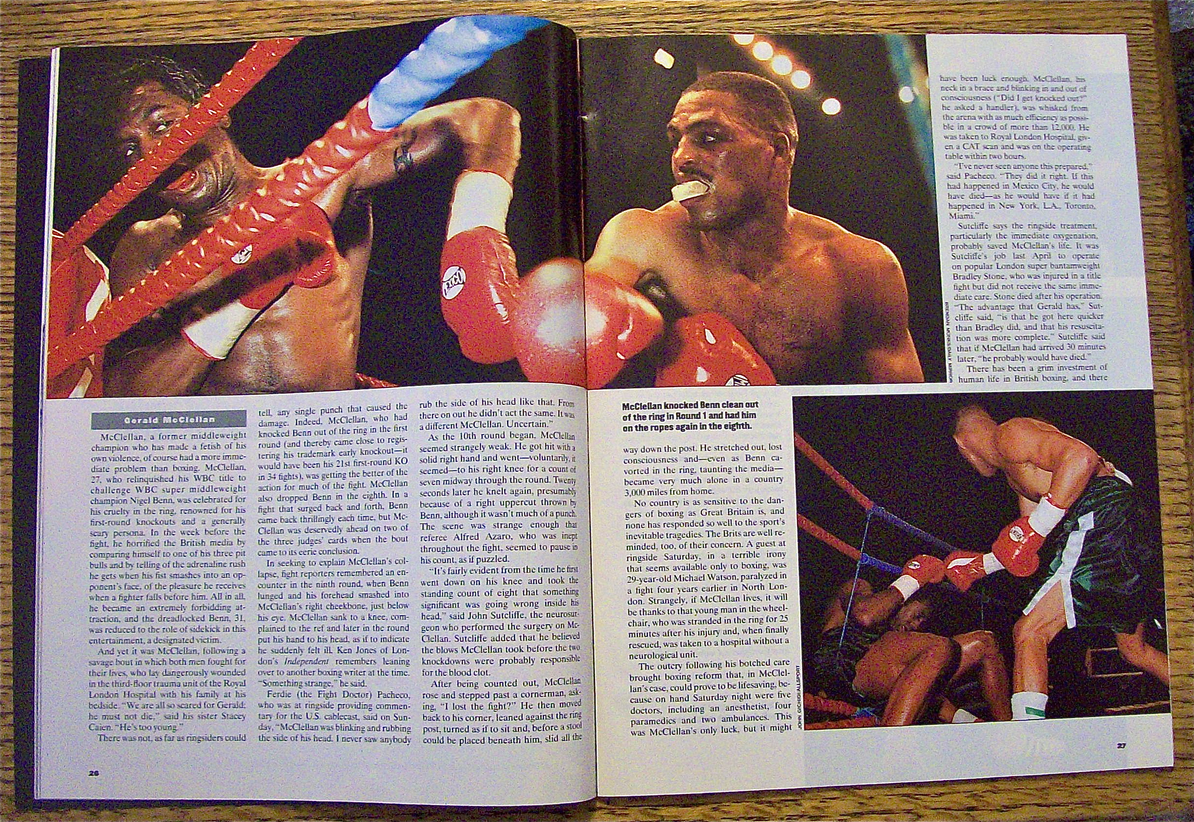 Sport Illustrated Magazine March 6, 1995 J. Stackhouse
