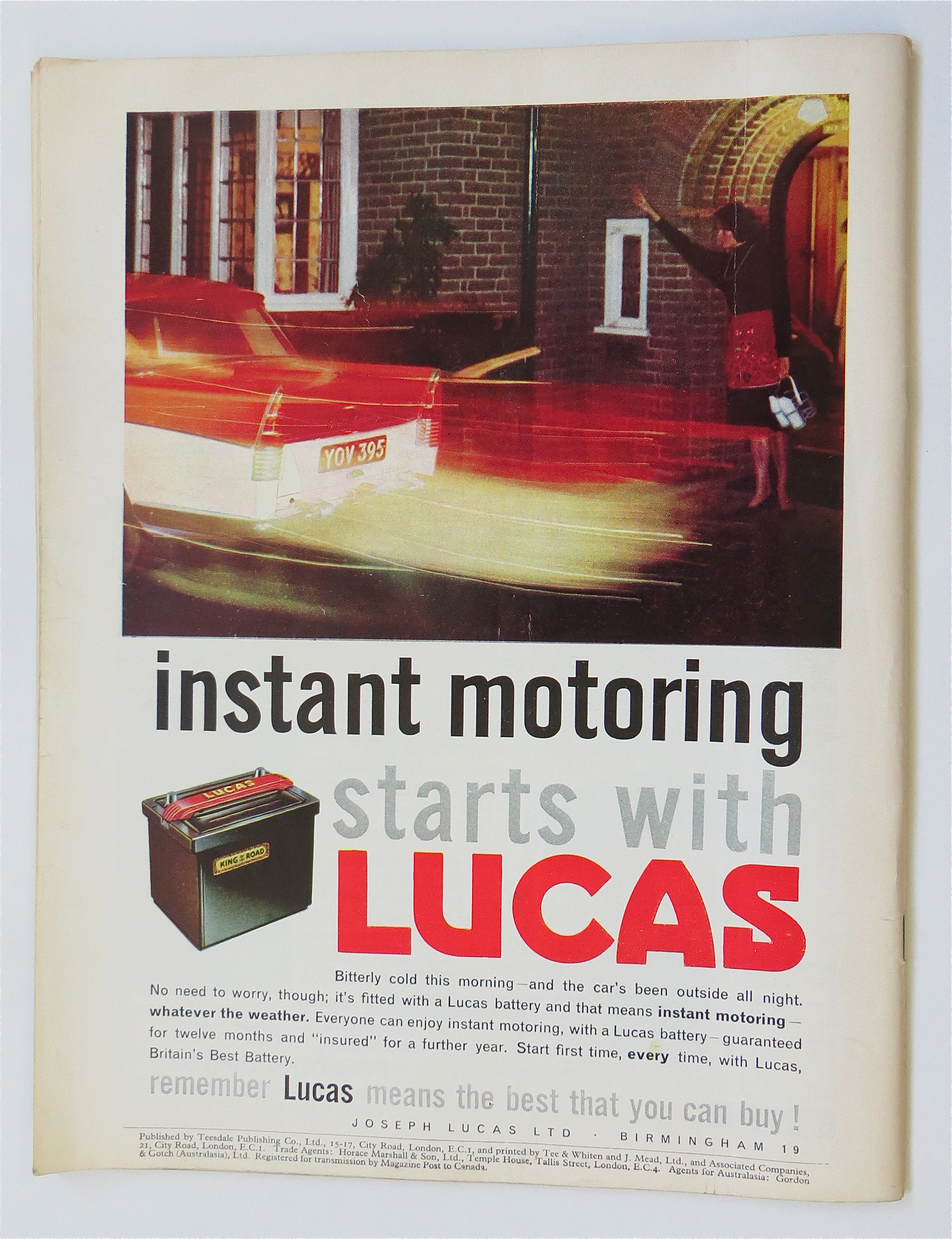 Motor Sport Magazine January 1964 Mudplugging