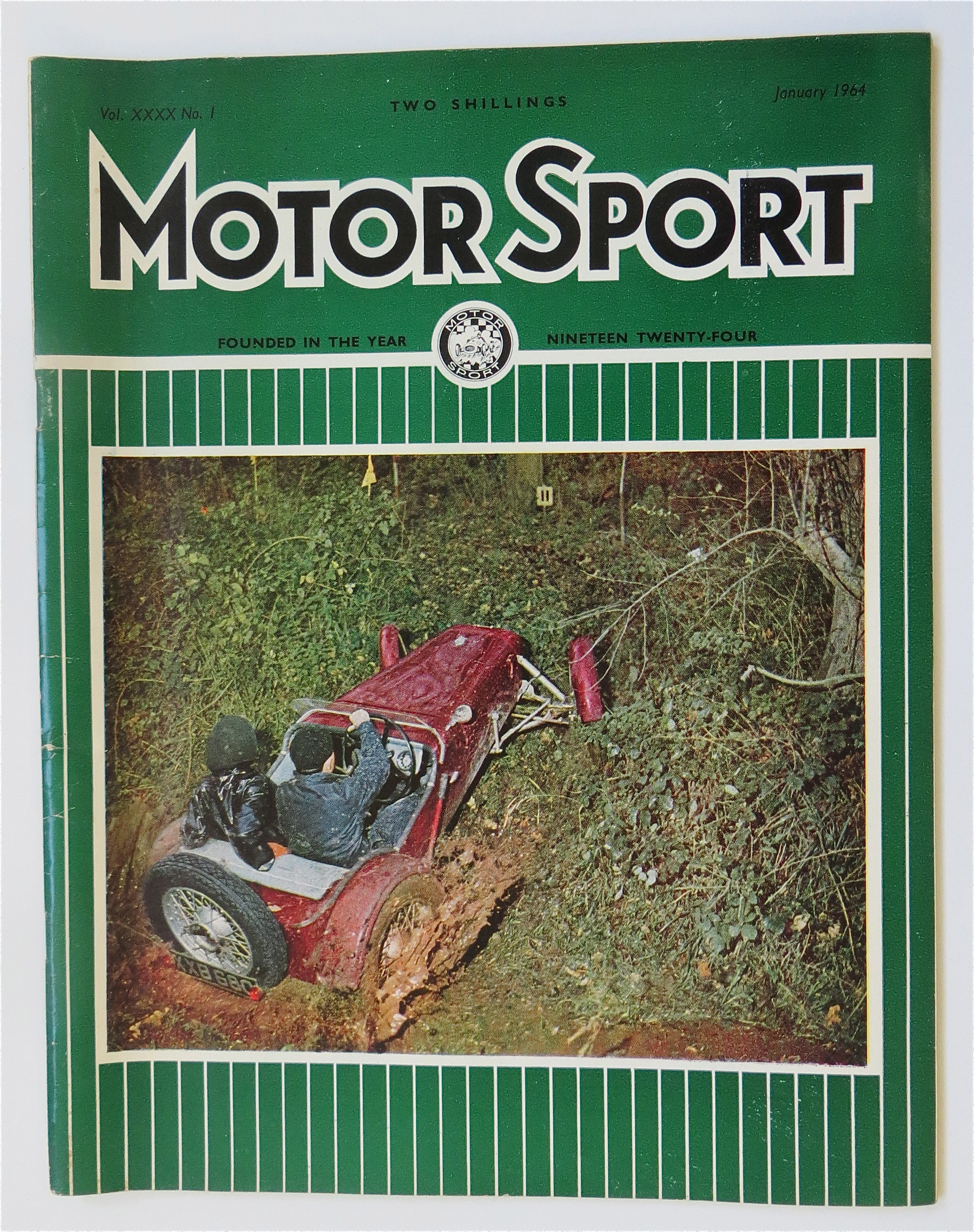 Motor Sport Magazine January 1964 Mudplugging