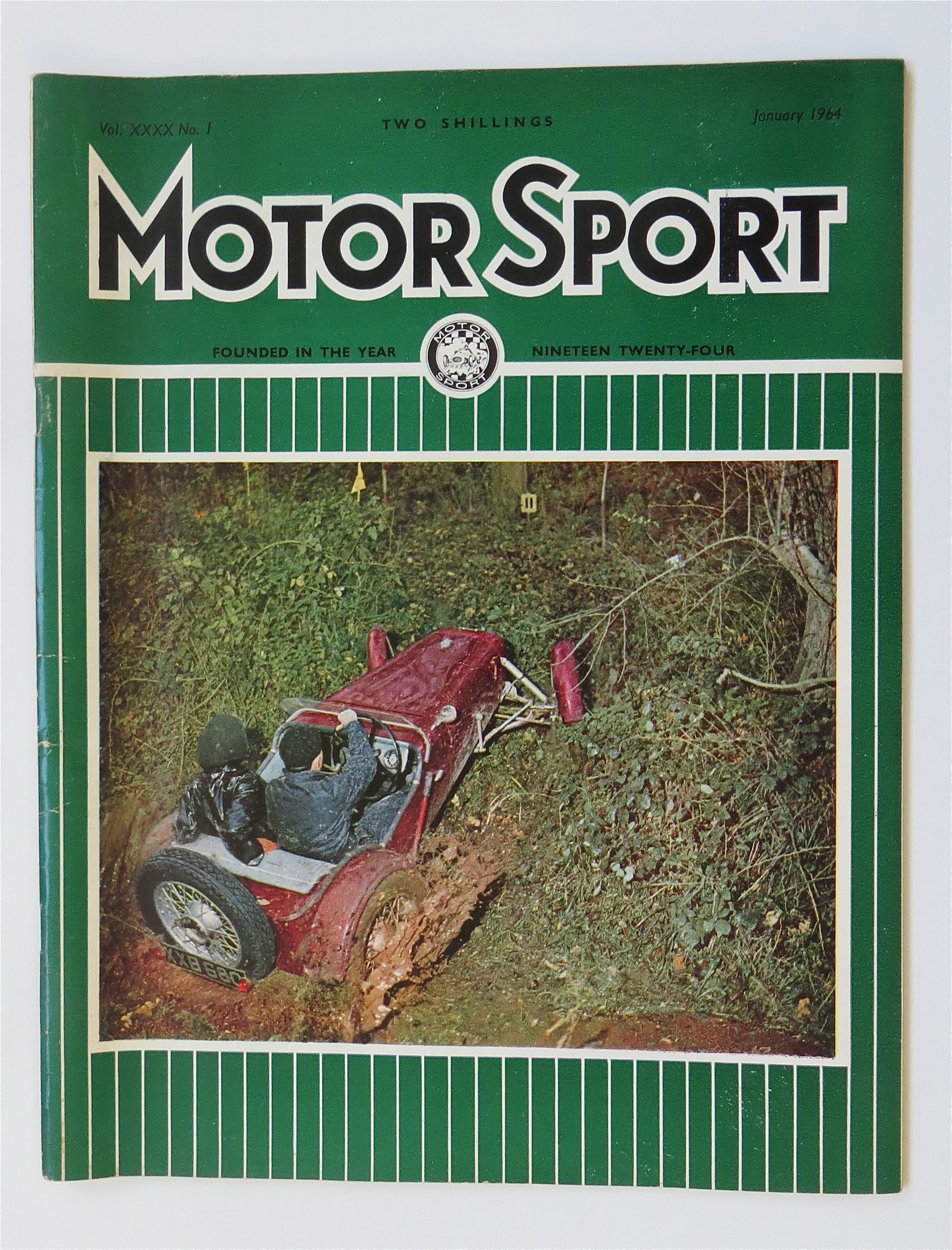 Motor Sport Magazine January 1964 Mudplugging