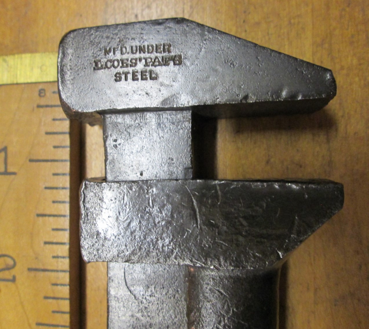 Coes Monkey Wrench 8 inch Knife Handle