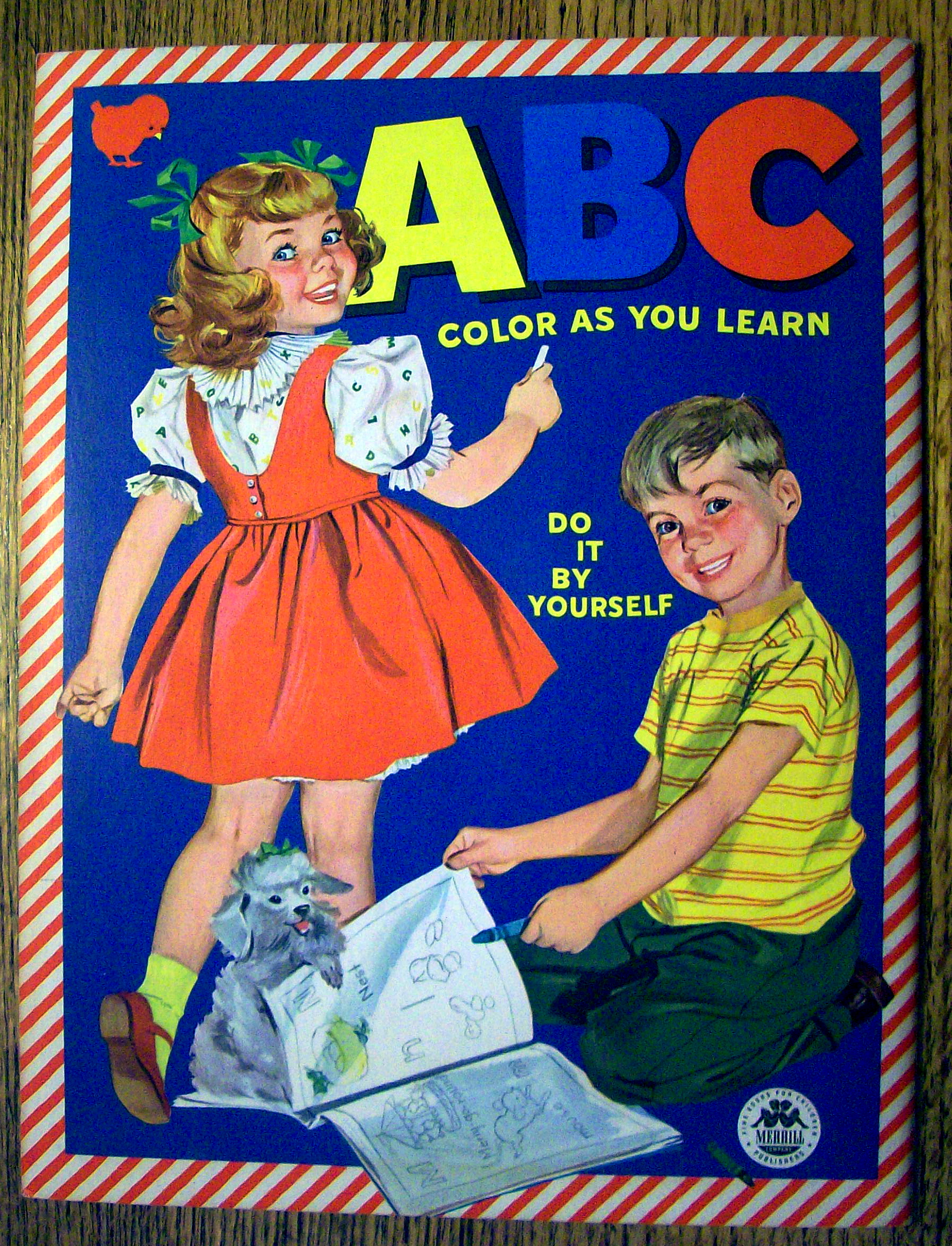 ABC Color As You Learn Do It By Yourself 1959